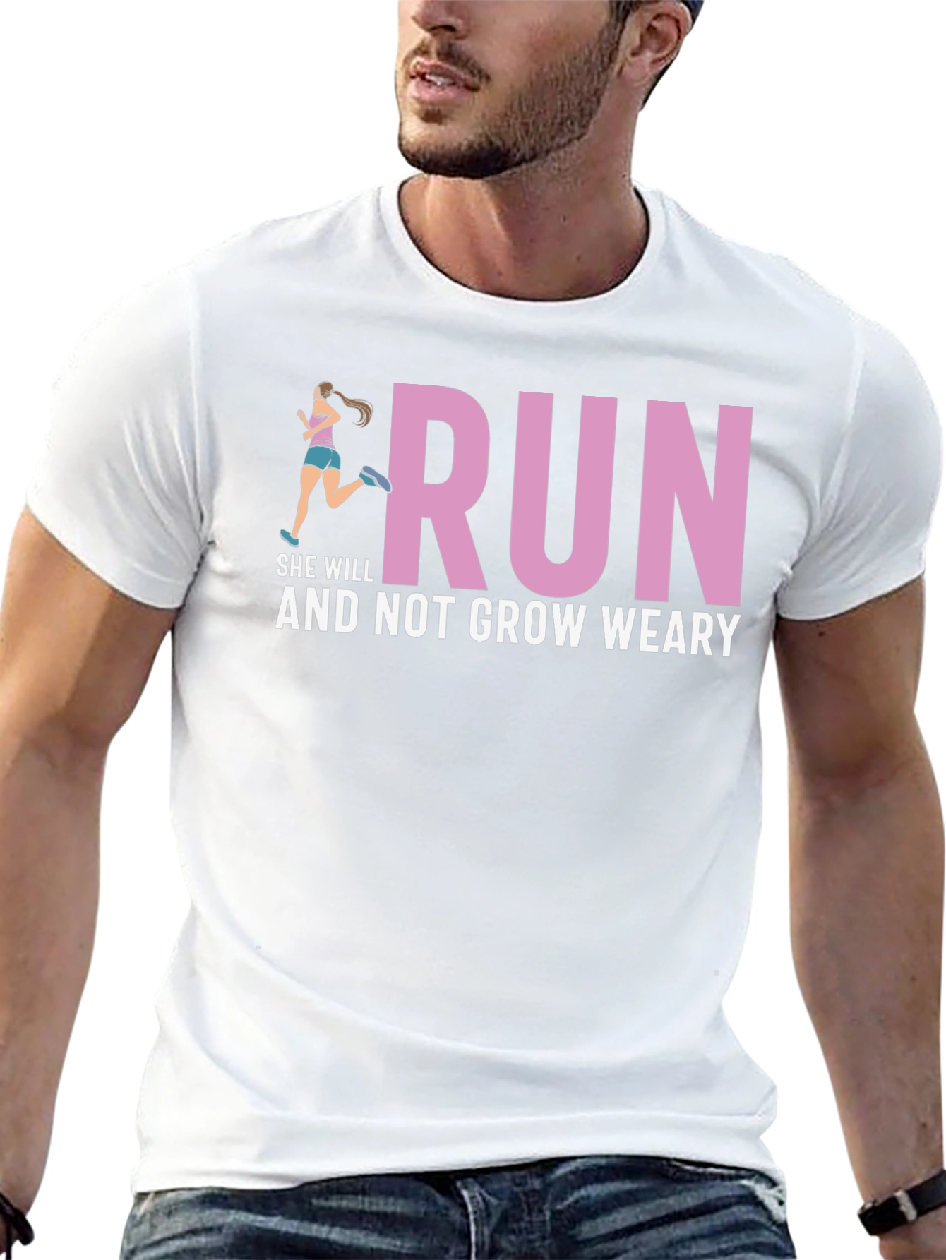 Run and Not Grow Weary T-Shirt