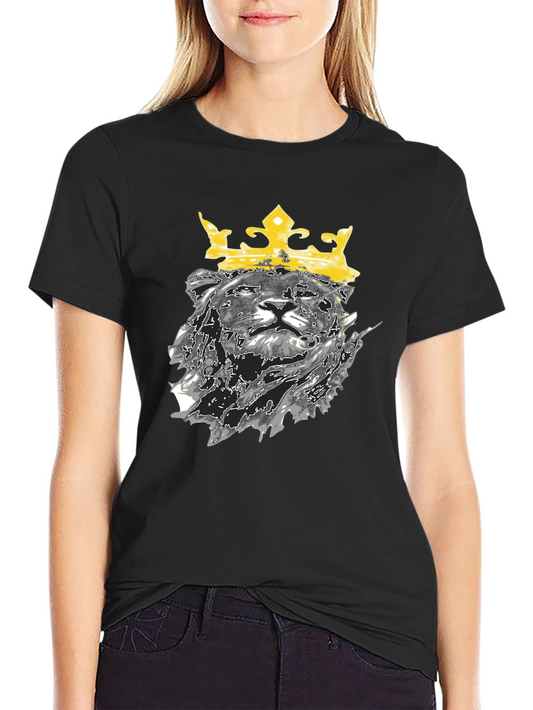 King Lion Graphic Tee - Black