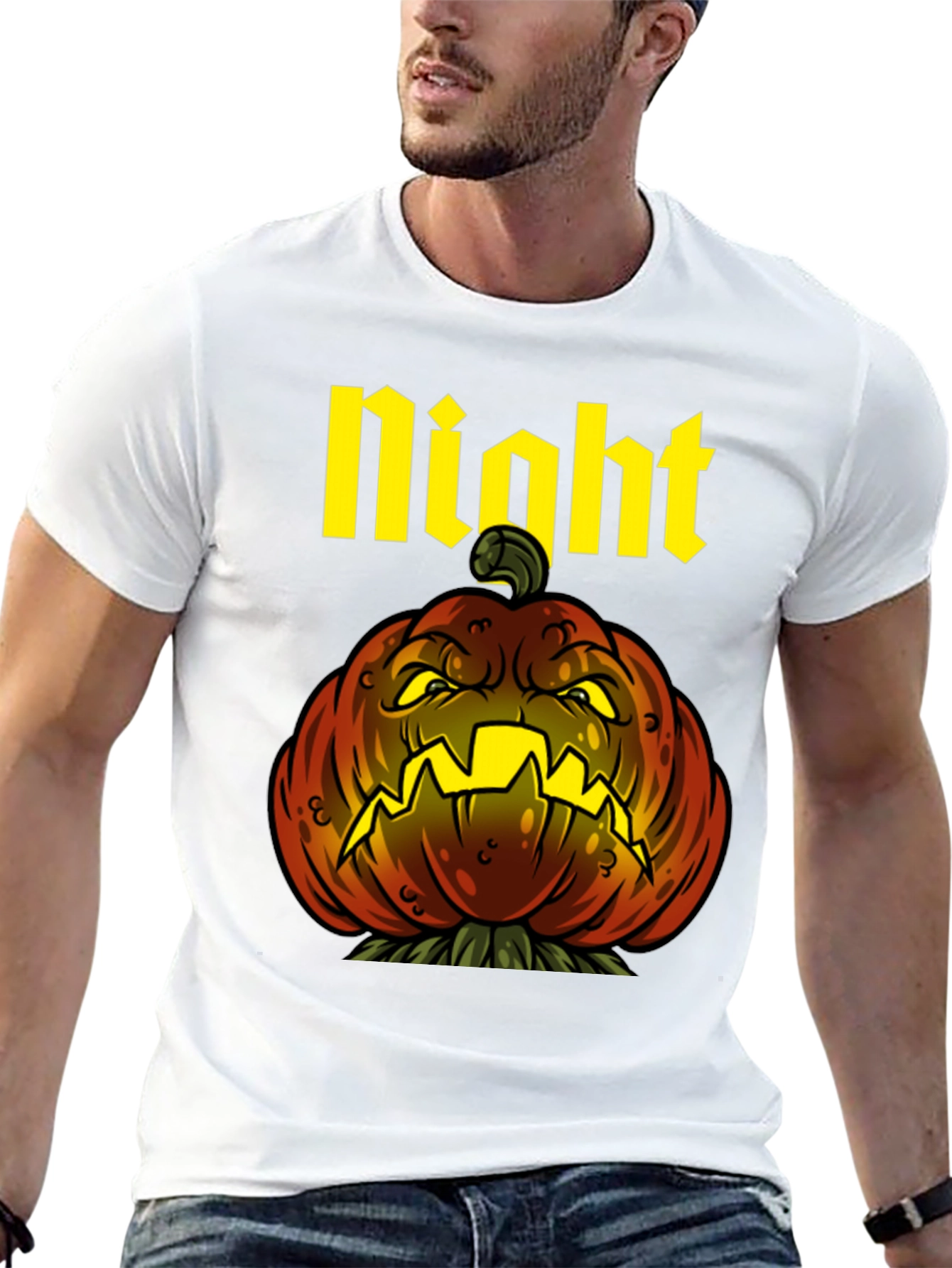 Night Pumpkin Graphic Tee