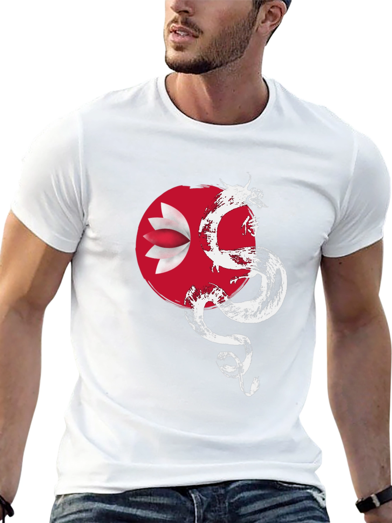 Dragon Bahrain Flag T-Shirt
