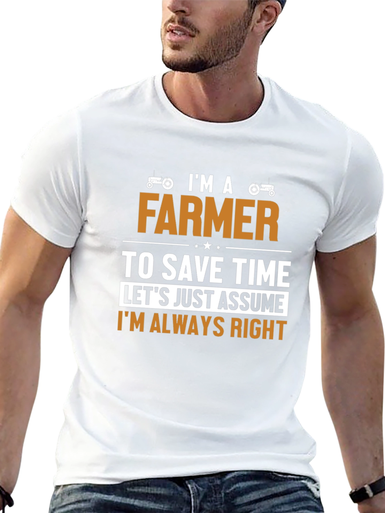 Im A Farmer Graphic T-Shirt