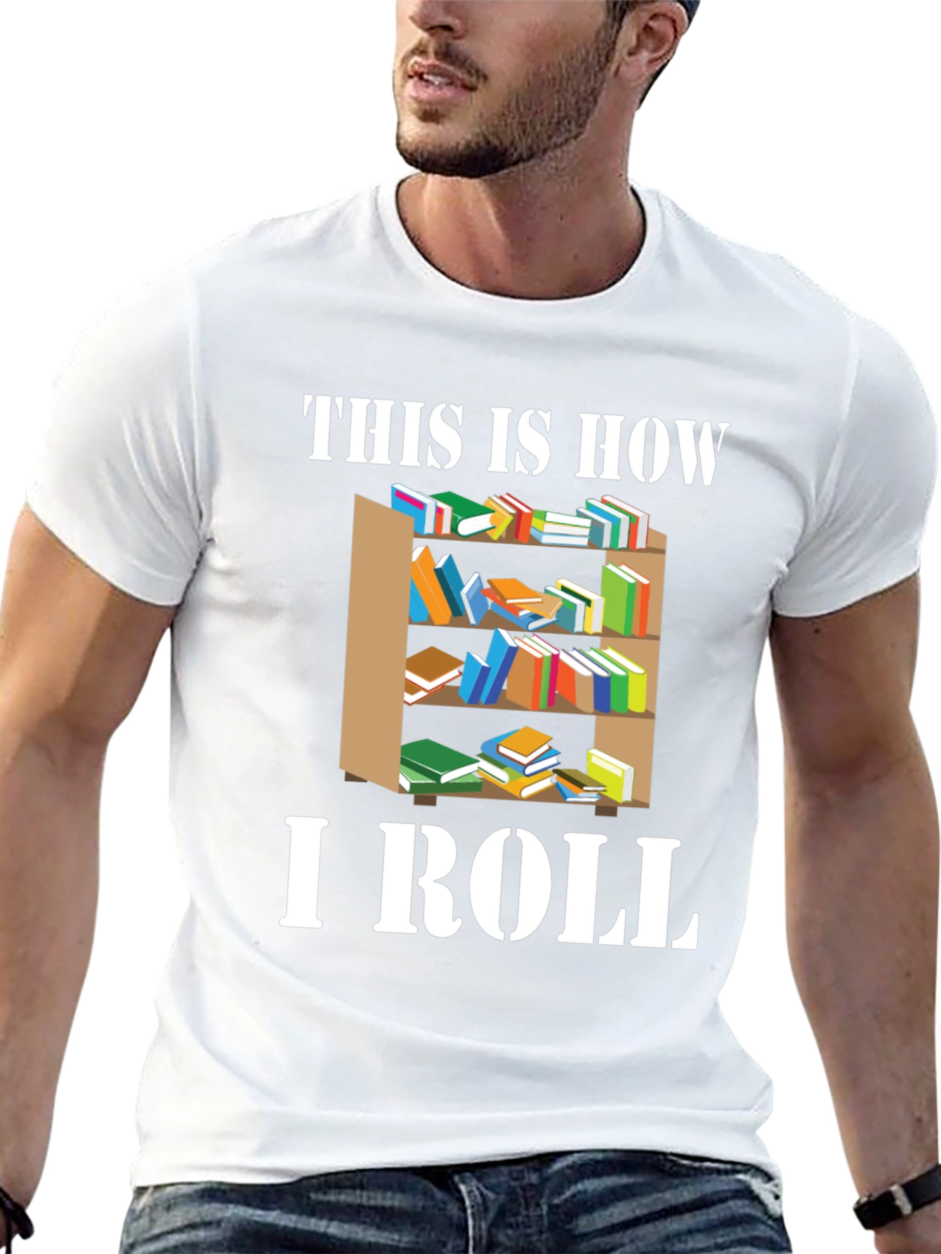 Bookworm This Is How I Roll T-Shirt