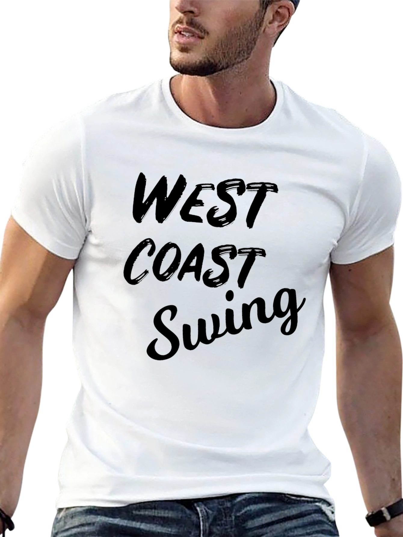 West Coast Swing Black T-Shirt