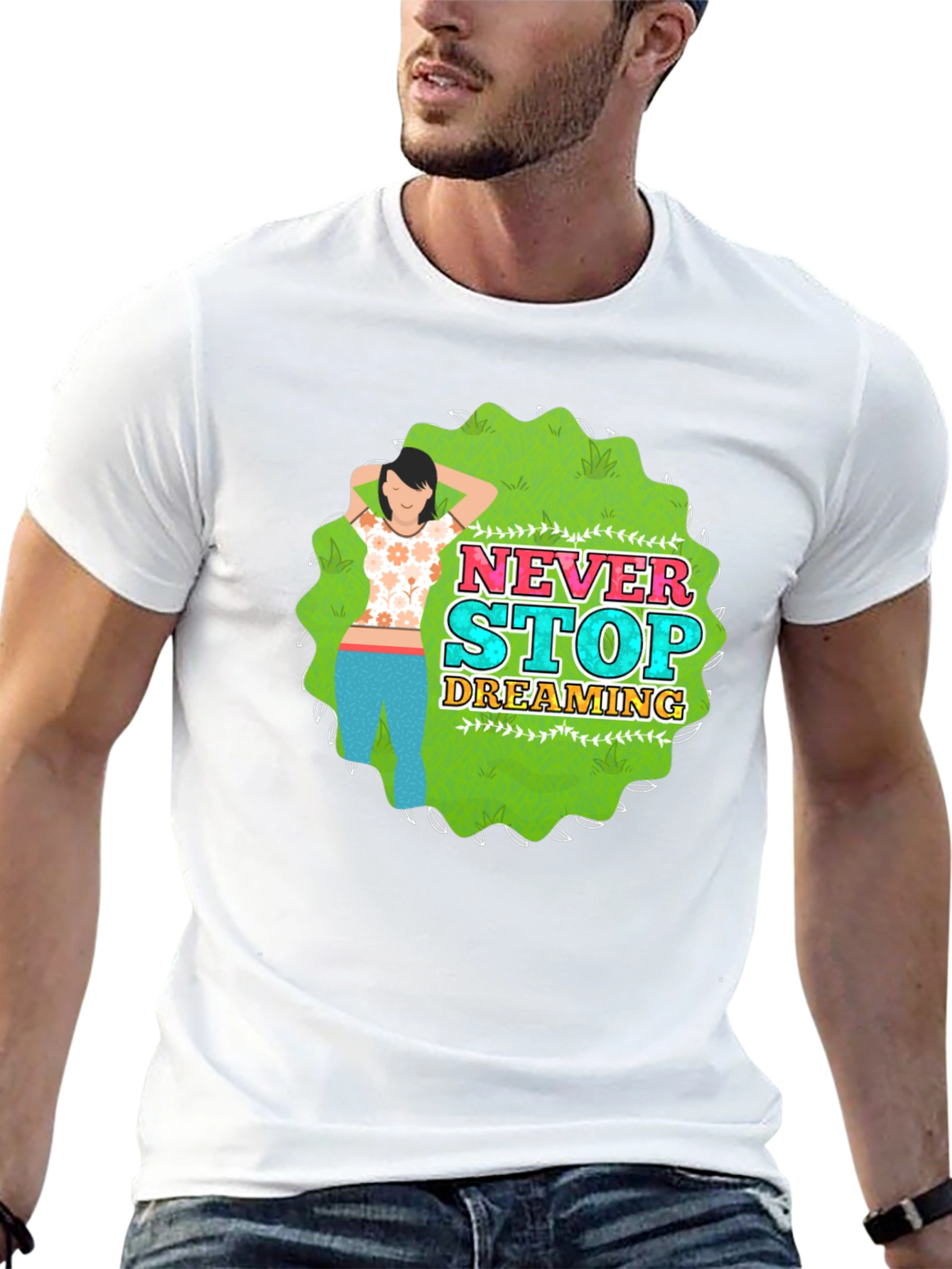 Never Stop Dreaming Graphic Tee