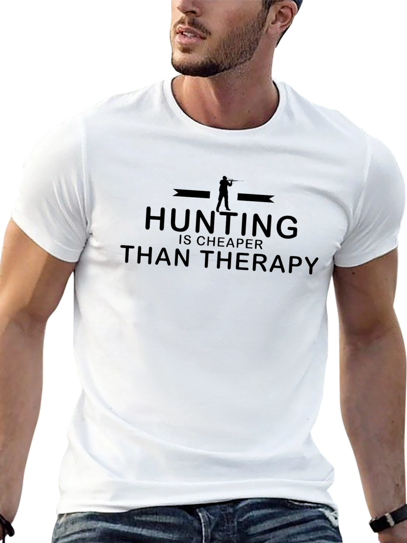 Hunting Is Cheaper Than Therapy T-Shirt