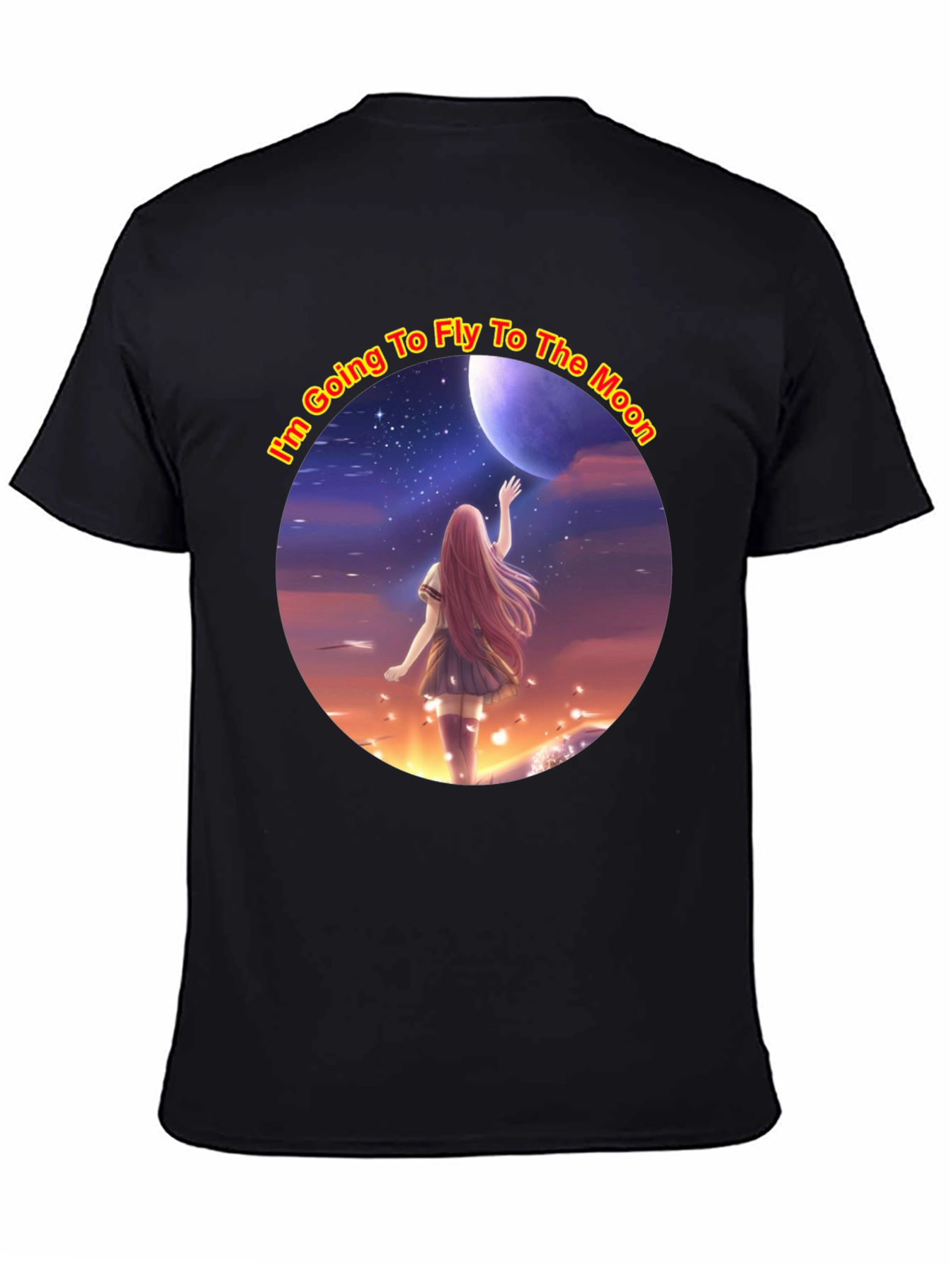 Fly to the Moon Anime T-Shirt