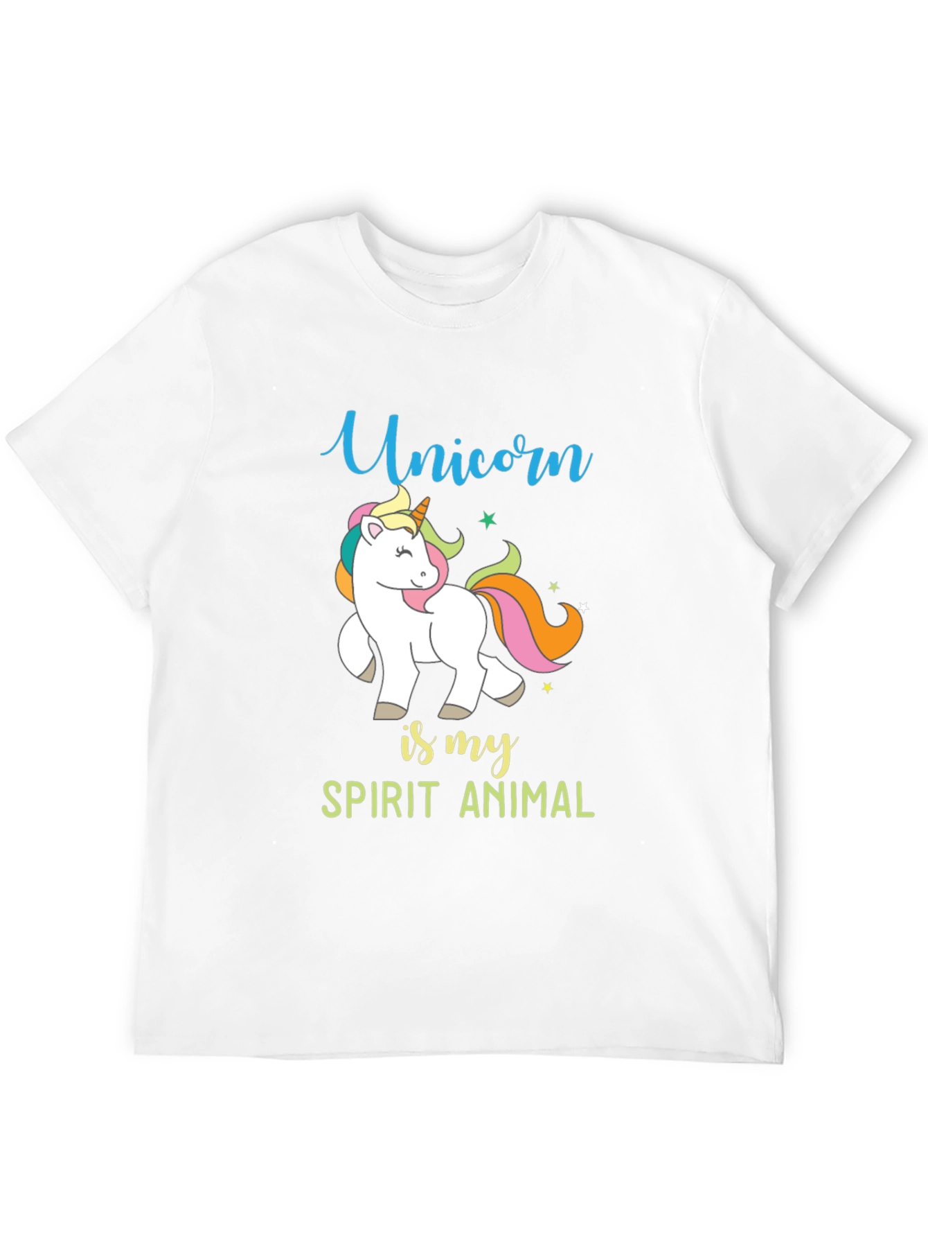 Unicorn Spirit Animal Graphic Tee