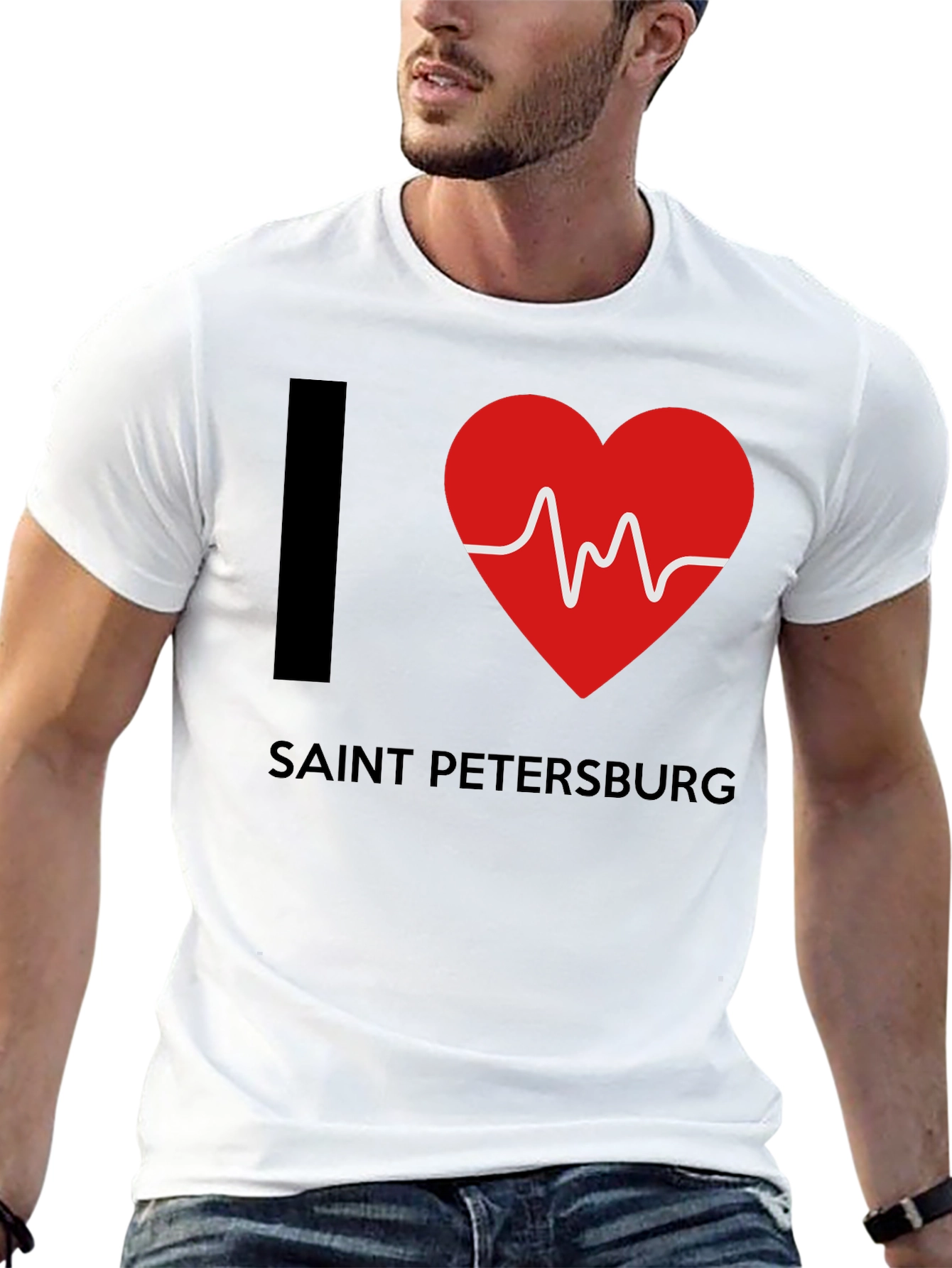 I Love Saint Petersburg Graphic Tee