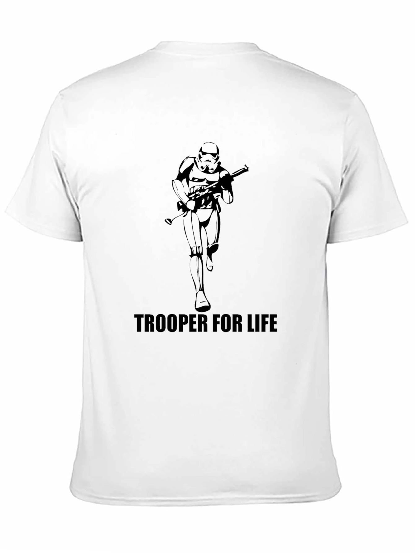 Trooper For Life Black T-Shirt