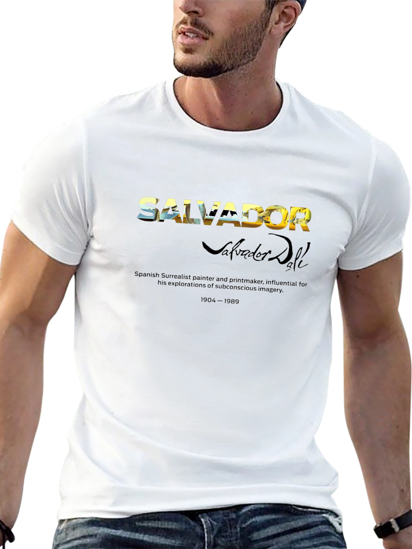 Salvador Dali Surrealist Graphic Tee