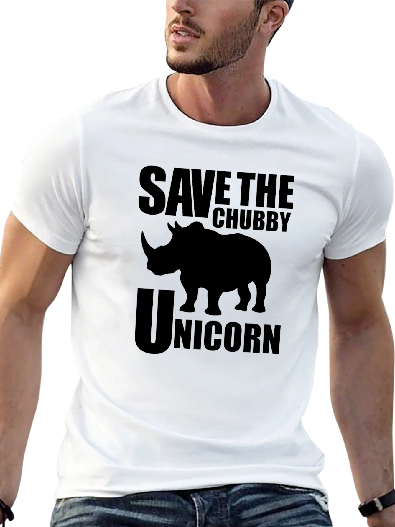 Save the Chubby Unicorn T-Shirt