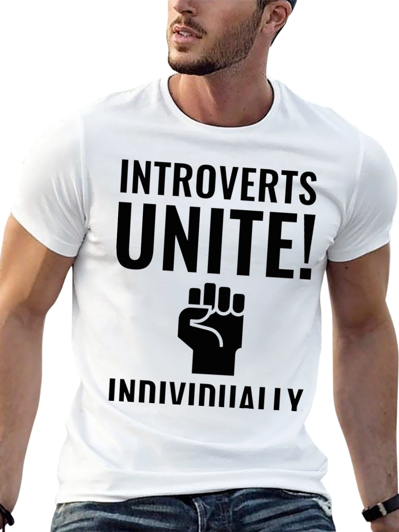 Introverts Unite Individually T-Shirt