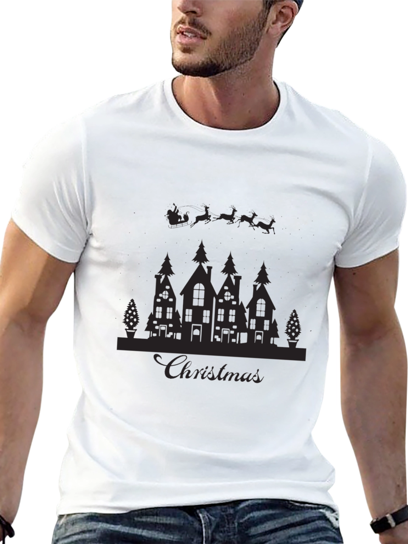 Christmas Village T-Shirt - Holiday Tee