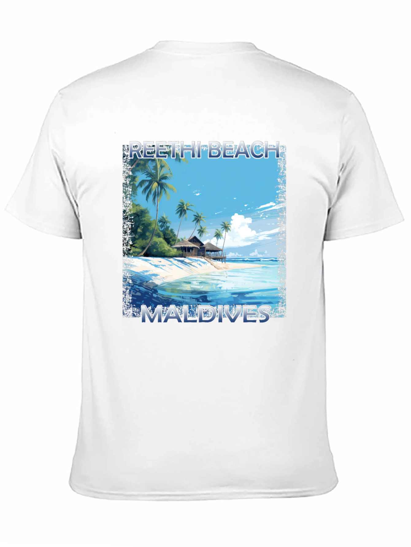 Reethi Beach Maldives Graphic Tee