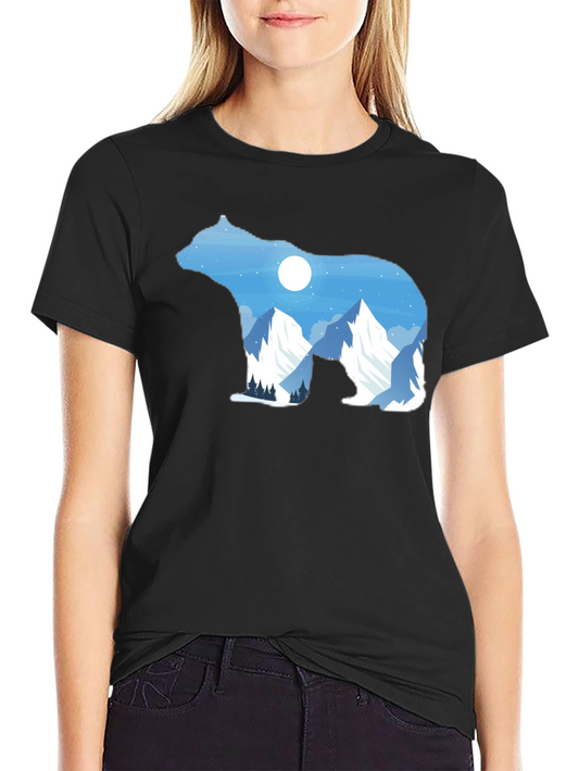 Bear Mountain Graphic Tee - Black