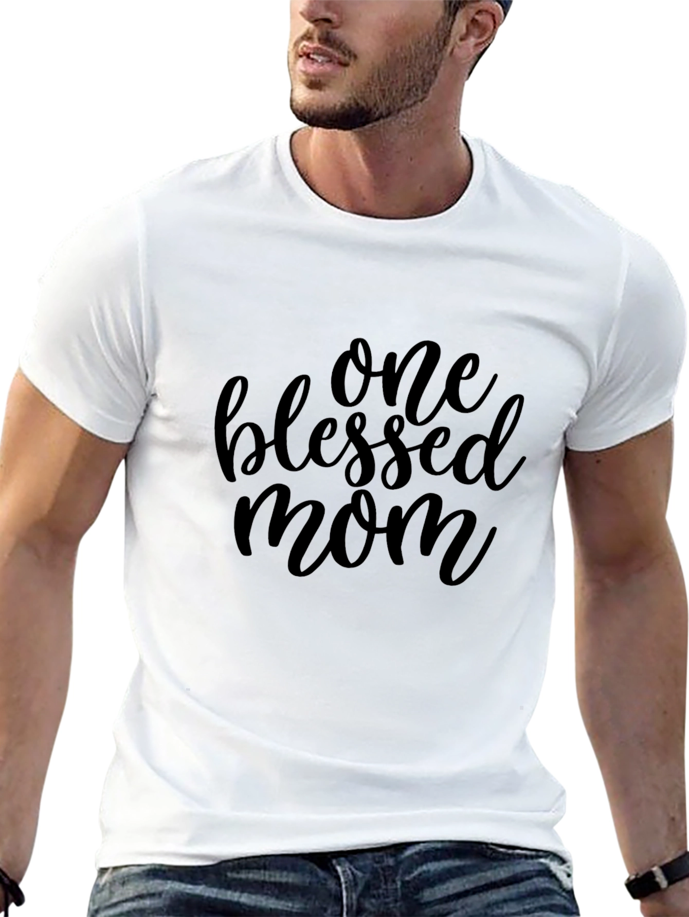 Blessed Mom Graphic Tee - Stylish Comfort