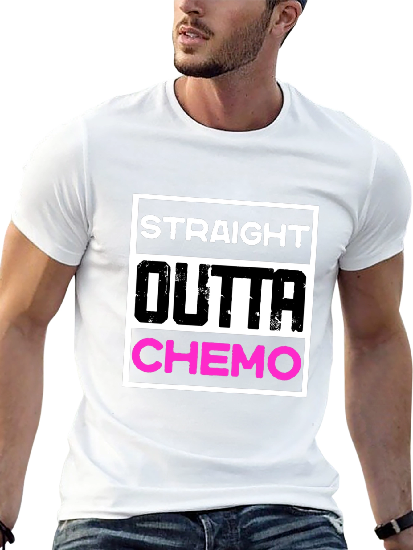 Straight Outta Chemo Graphic Tee