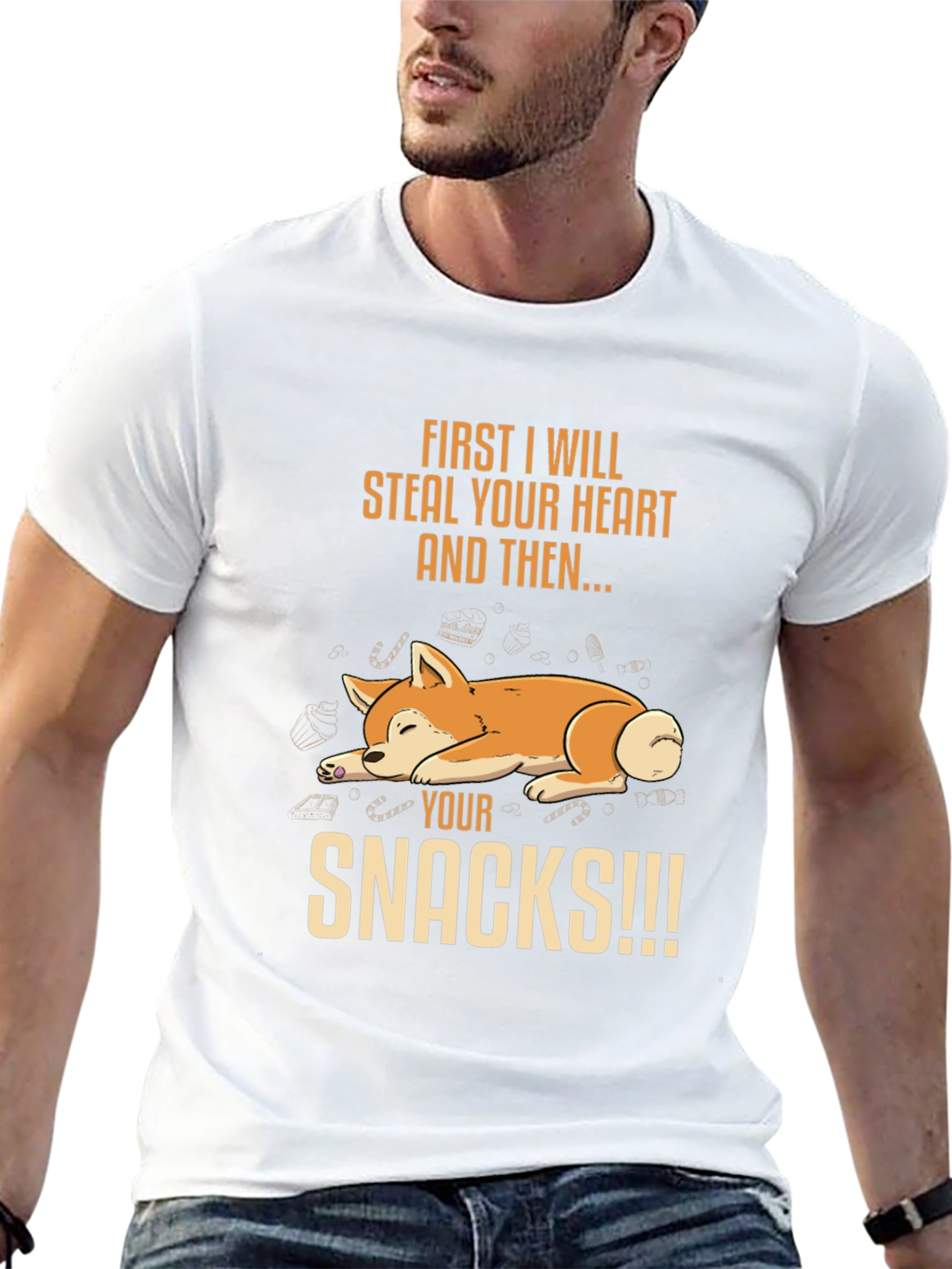 Steal Your Heart and Snacks T-Shirt