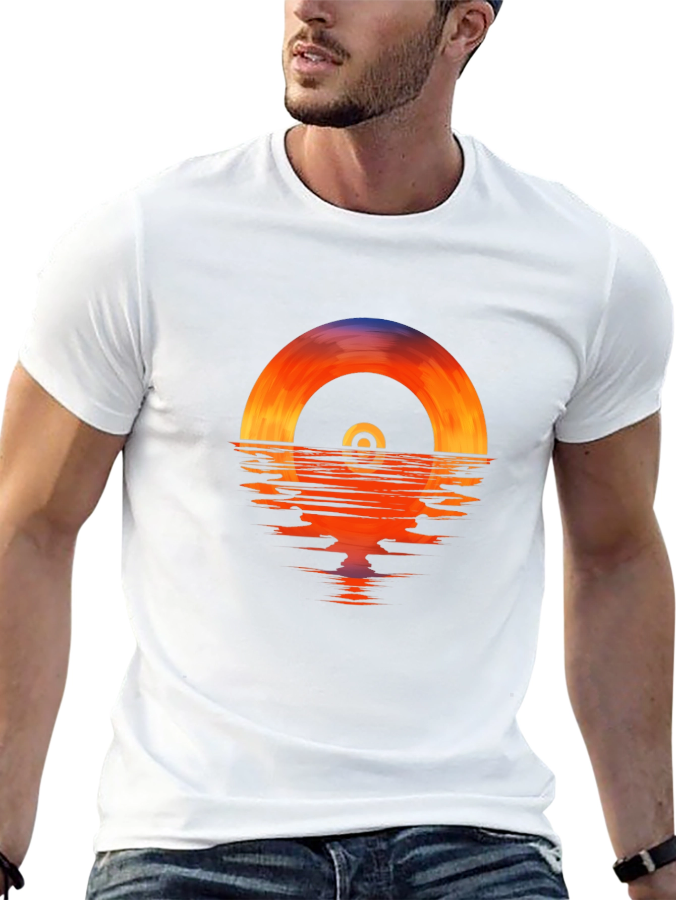 Sunset Reflection Graphic Tee