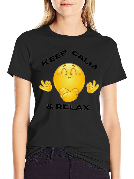 Keep Calm & Relax Graphic Tee