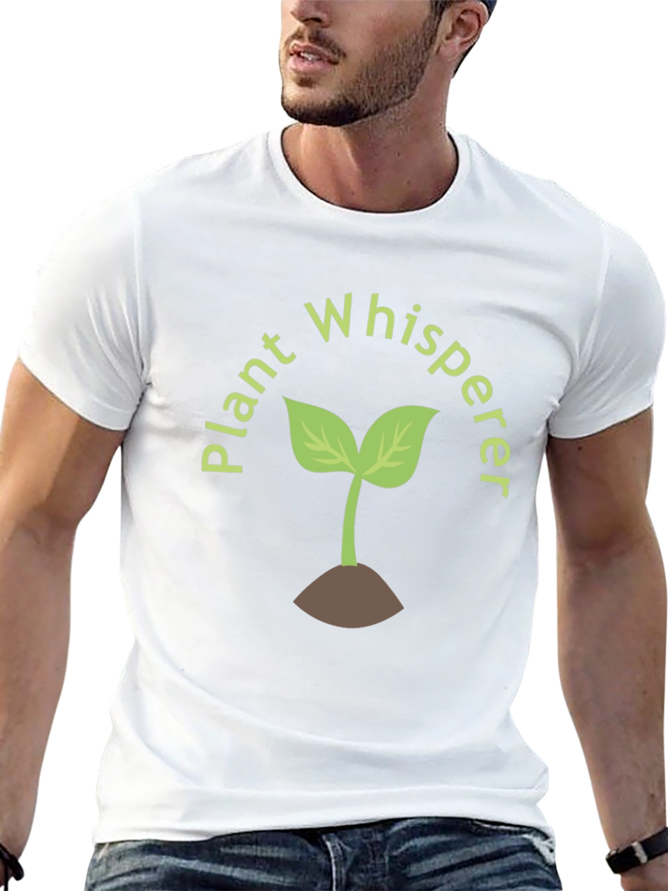 Plant Whisperer Graphic Tee - Nature Lover