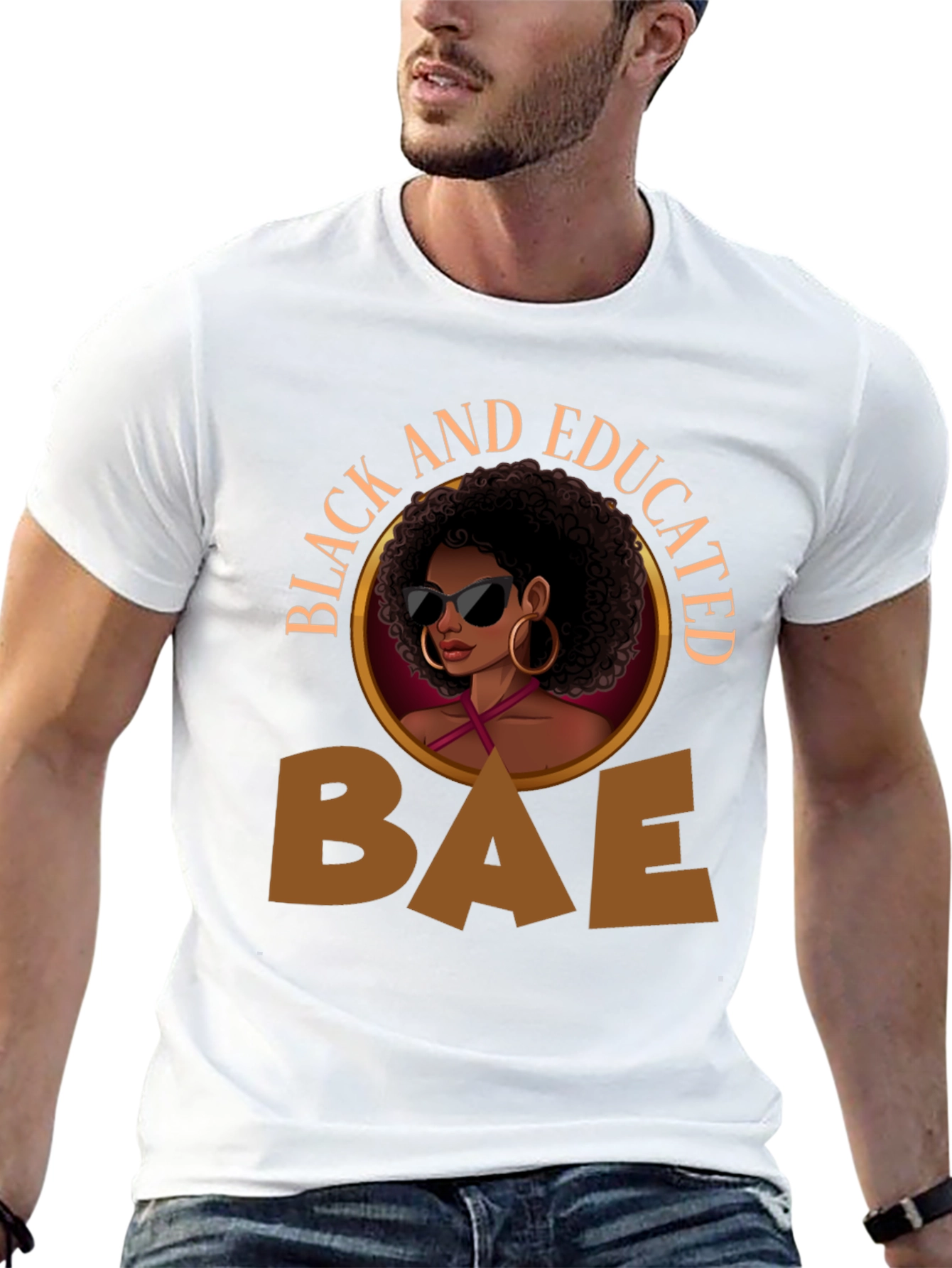 Black and Educated BAE Graphic Tee