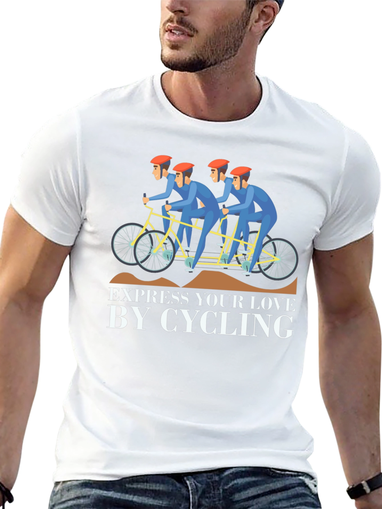 Express Your Love by Cycling T-Shirt