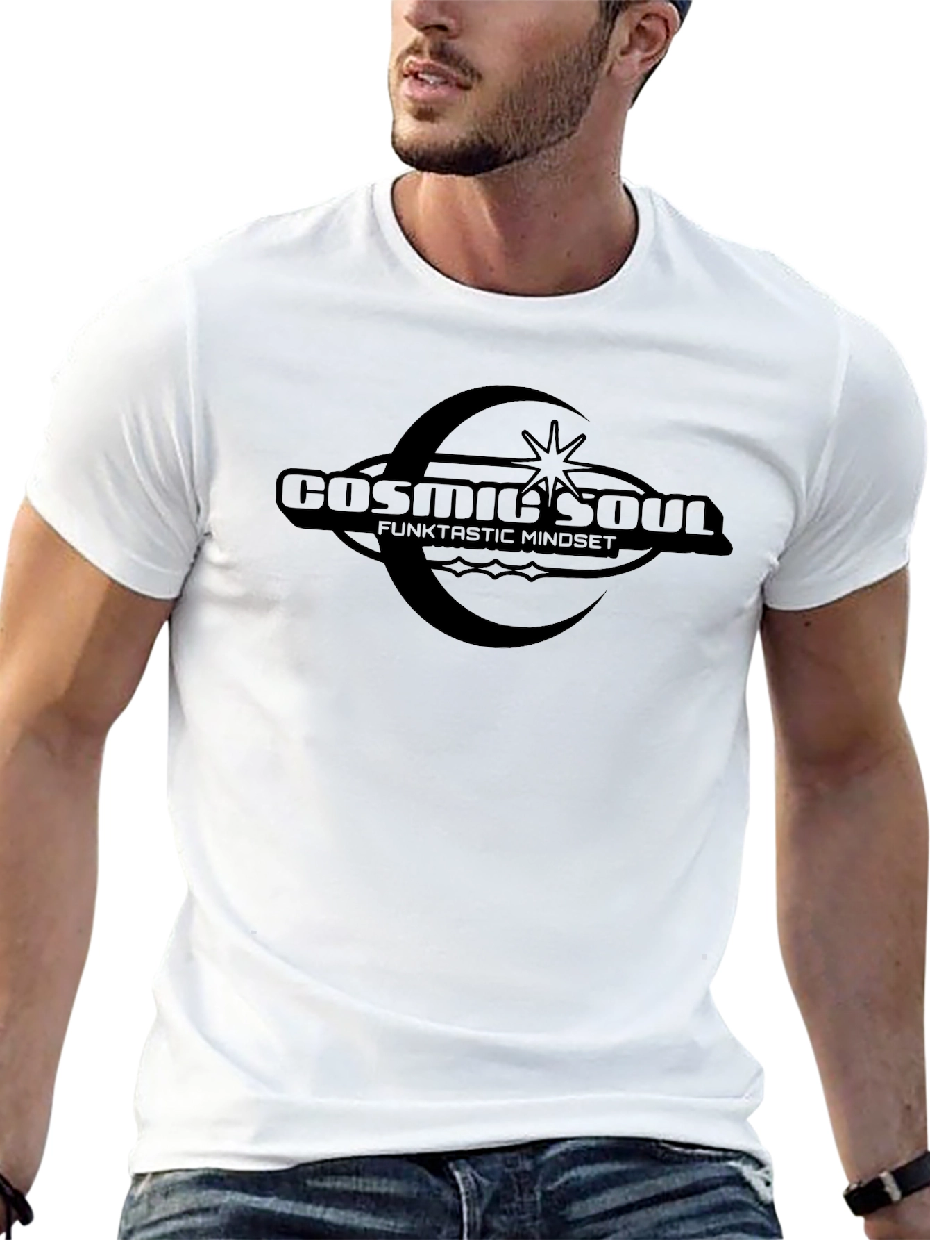 Cosmic Soul Graphic T-Shirt - Funktastic Mindset