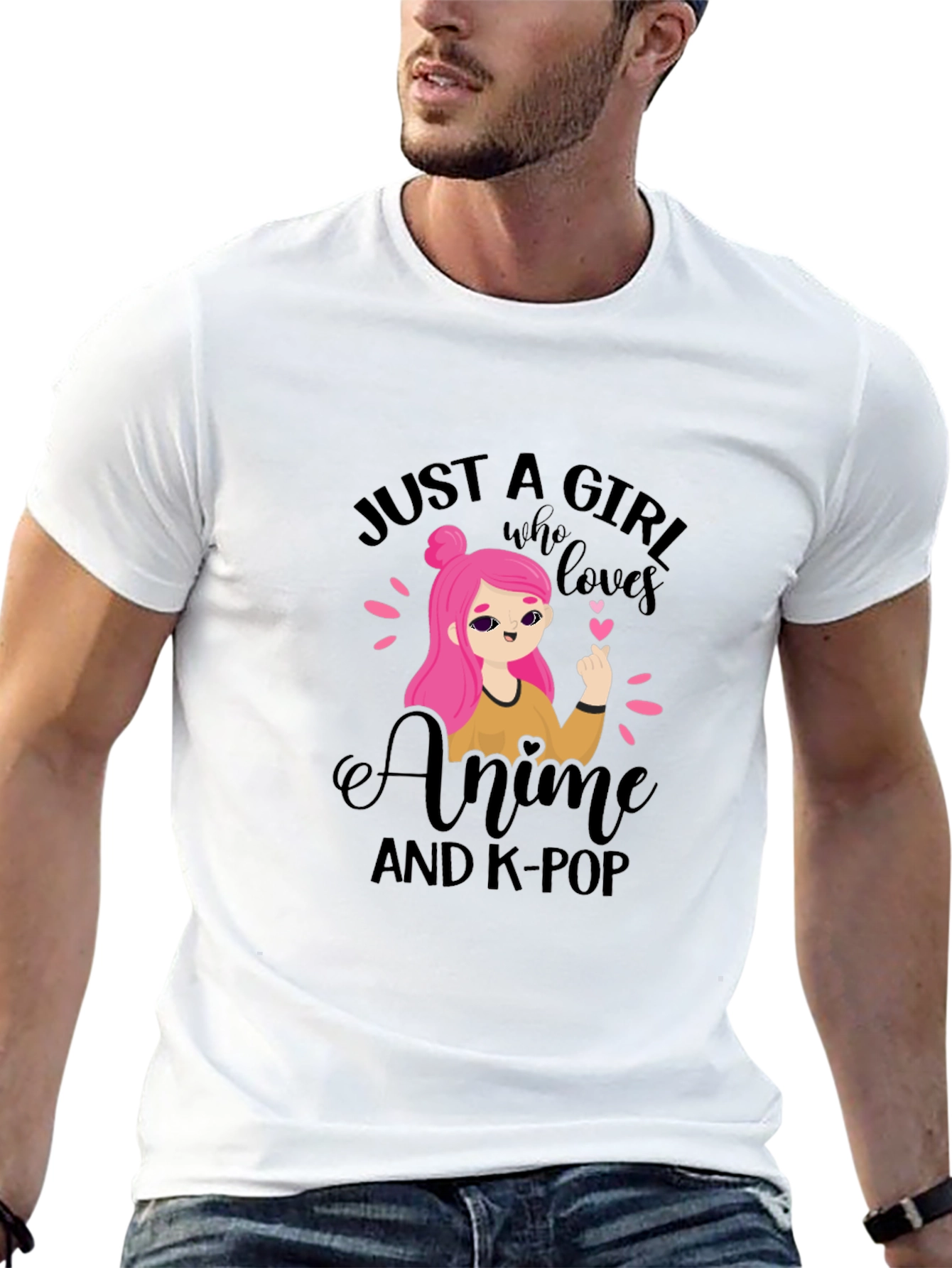 Anime & K-Pop Lover Graphic Tee