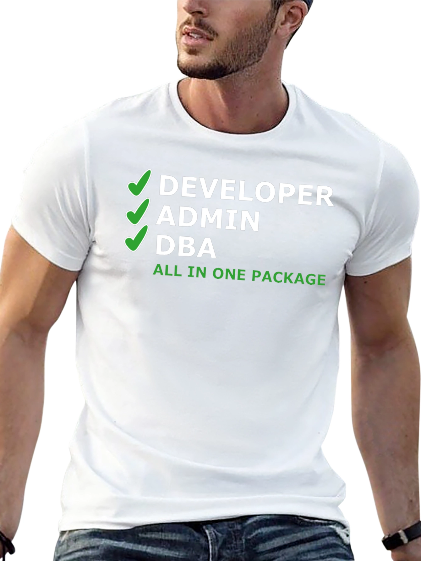 Developer Admin DBA All-in-One Package T-Shirt
