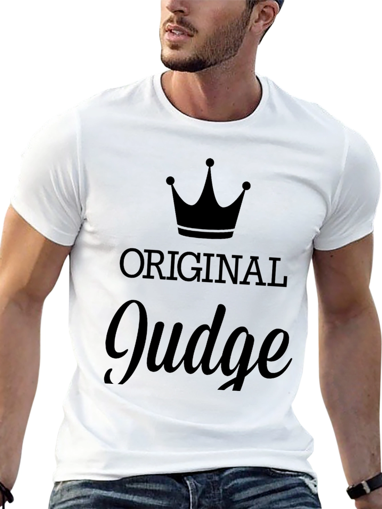 Original Judge Crown T-Shirt - Black