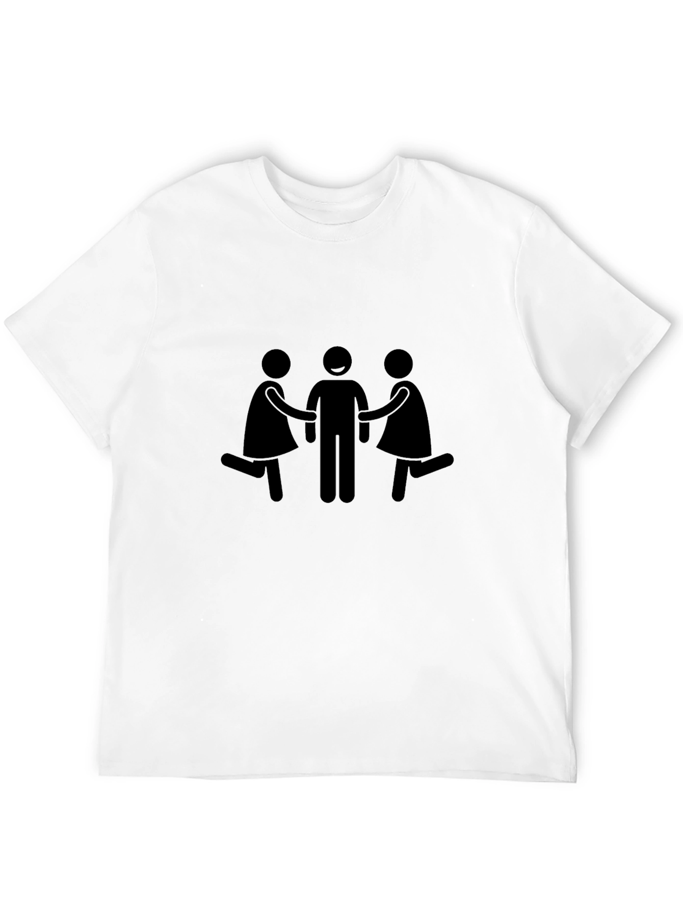 Humorous Stick Figure T-Shirt