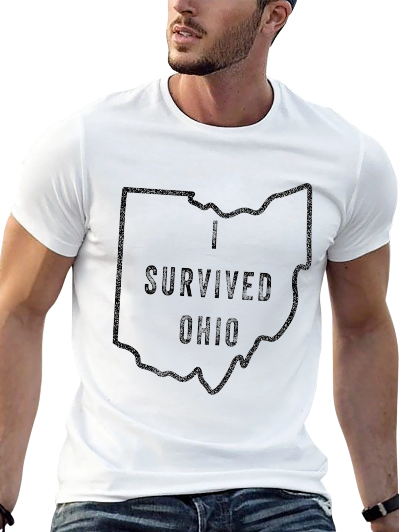 I Survived Ohio T-Shirt - Novelty Graphic Tee