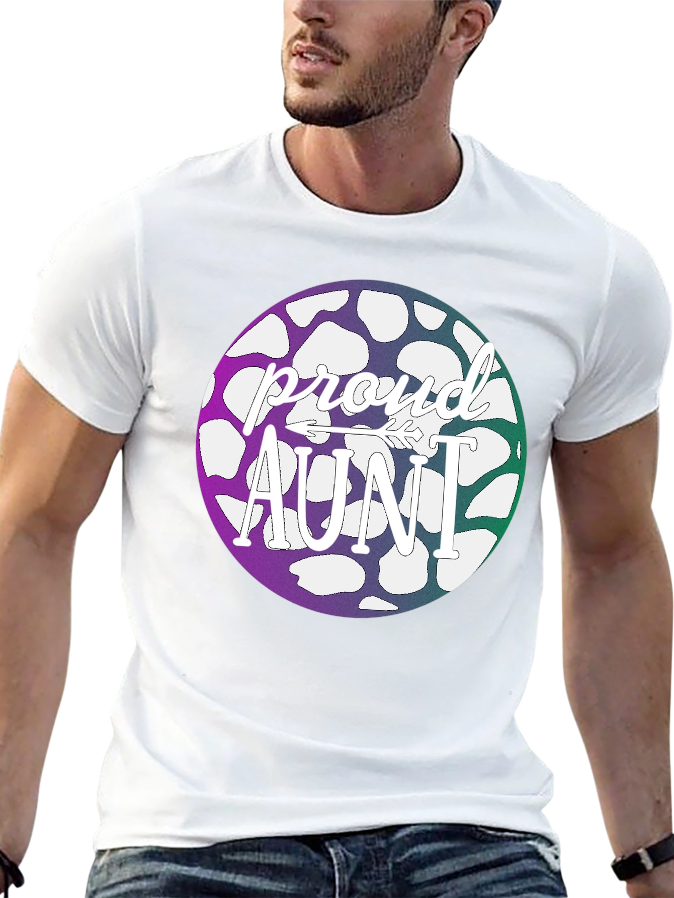 Proud Aunt T-Shirt - Novelty Auntie Gift