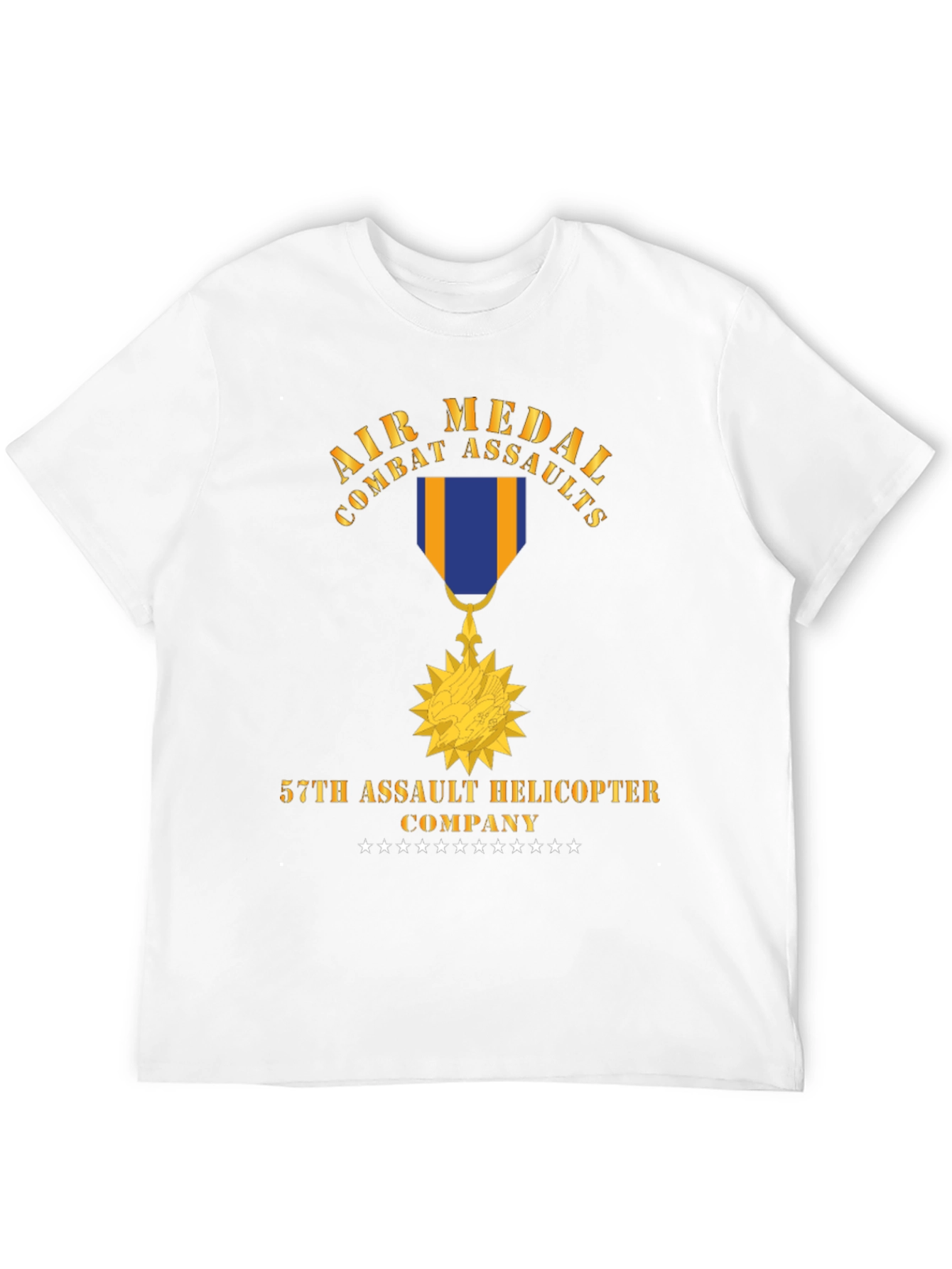 Air Medal Combat Assaults 57th Helicopter Company T-Shirt