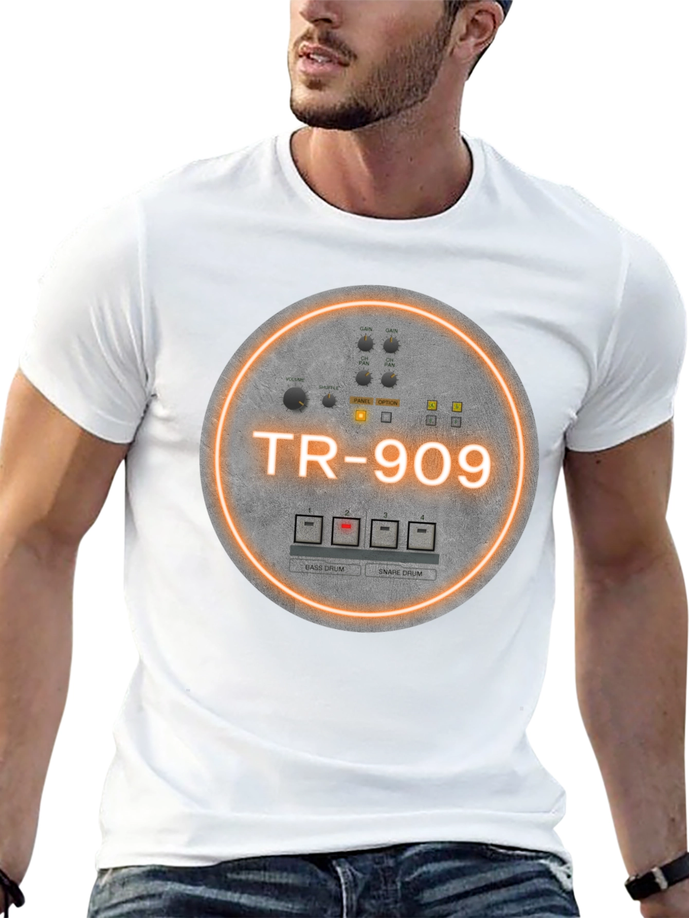 TR-909 Graphic T-Shirt - Music Producer Tee