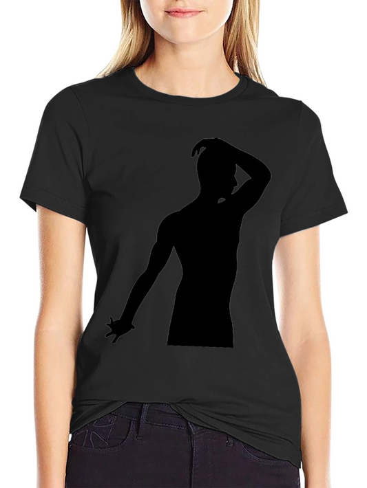 Silhouette Mans Black Graphic Tee