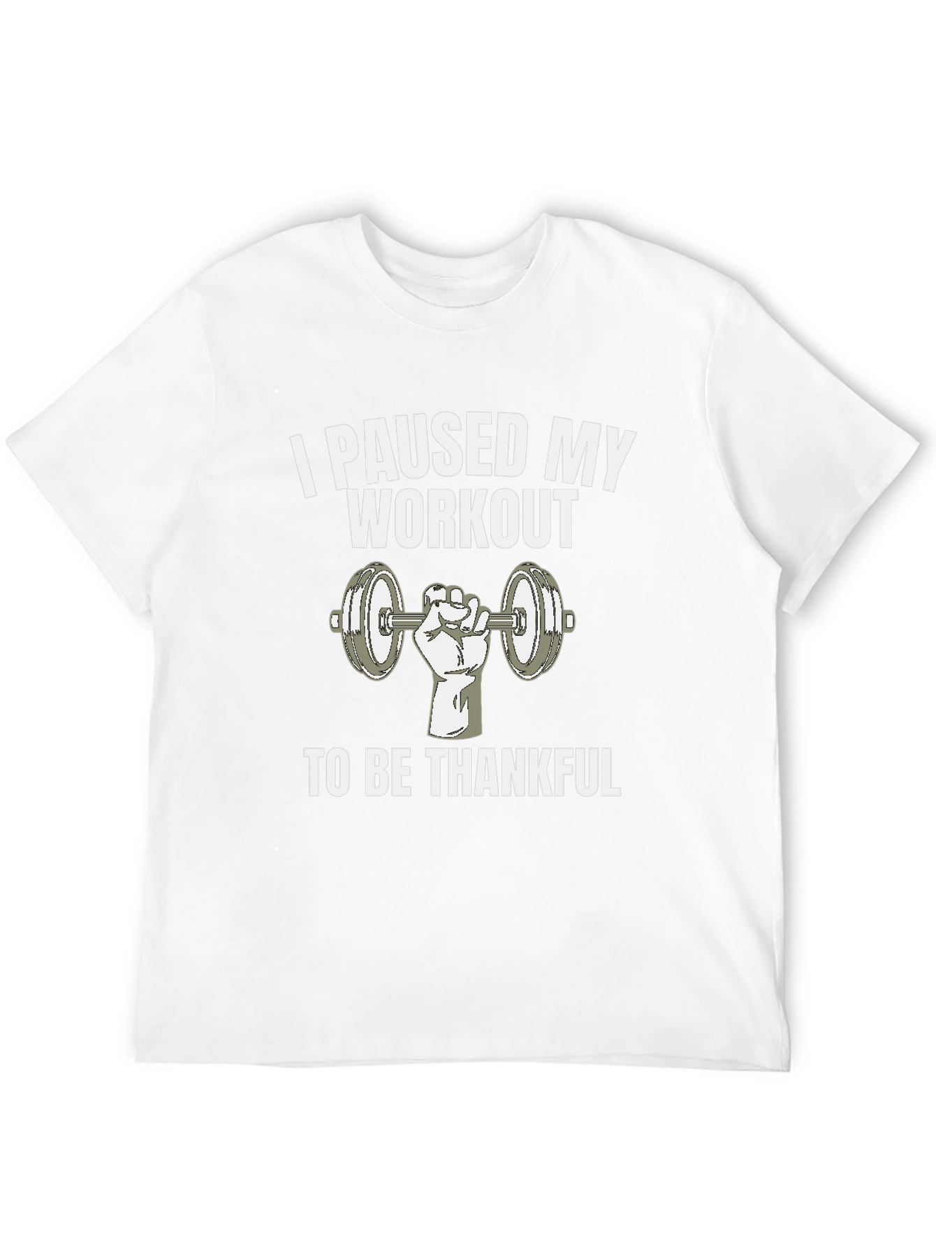 Workout Thanksgiving T-Shirt - Gym Humor Tee