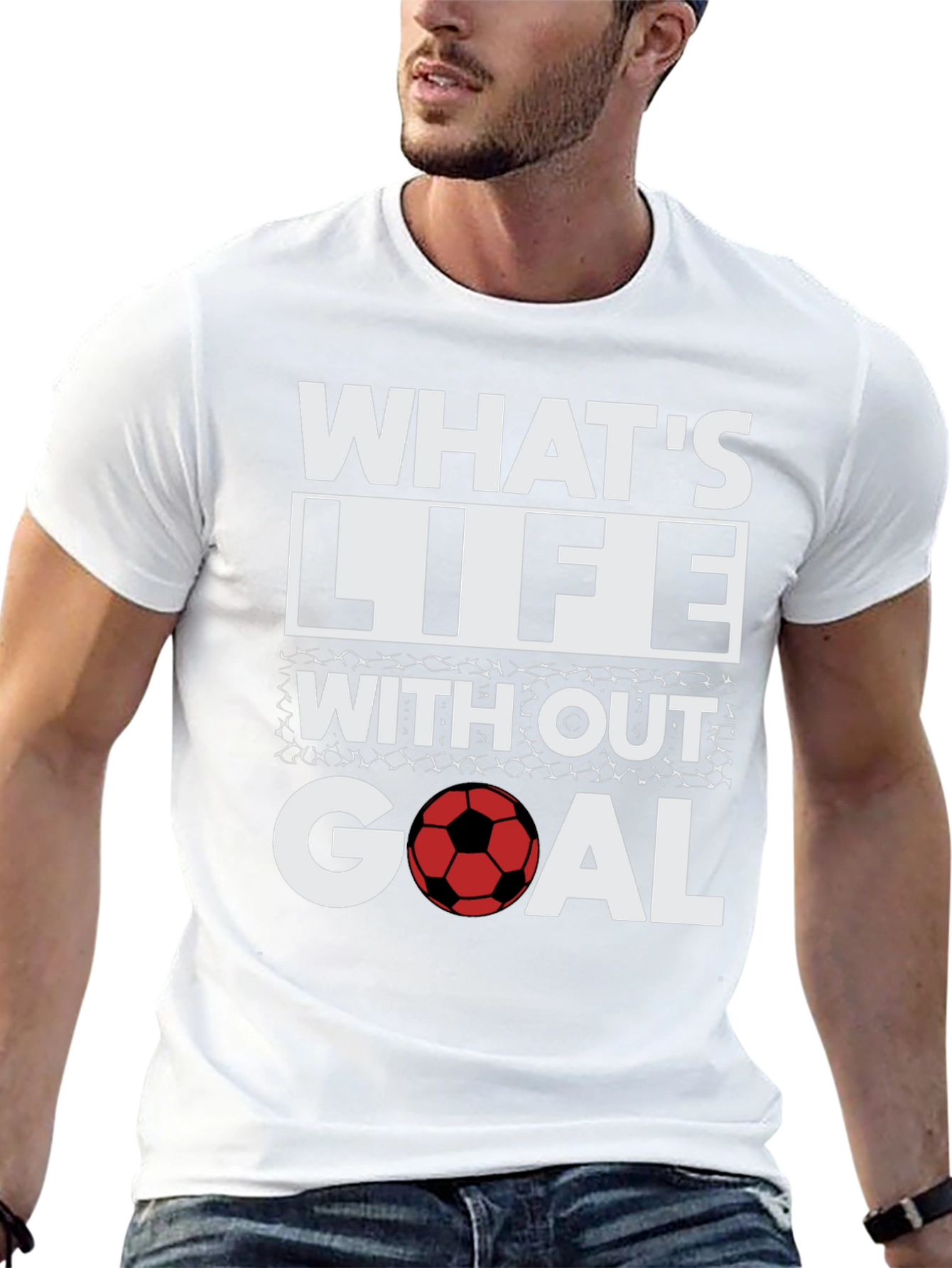 Soccer Goal T-Shirt - Whats Life Without Goal?