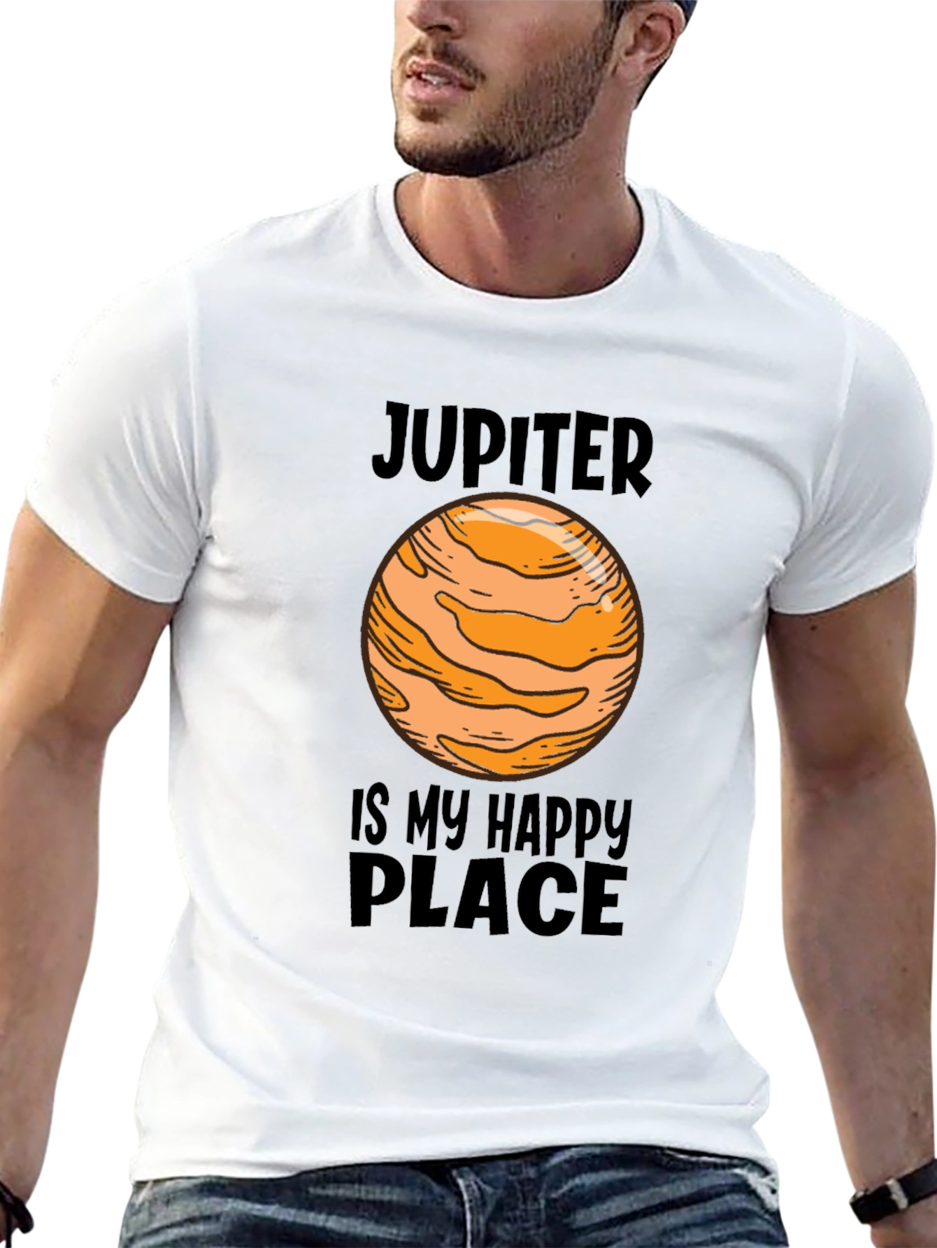 Jupiter is My Happy Place Graphic T-Shirt