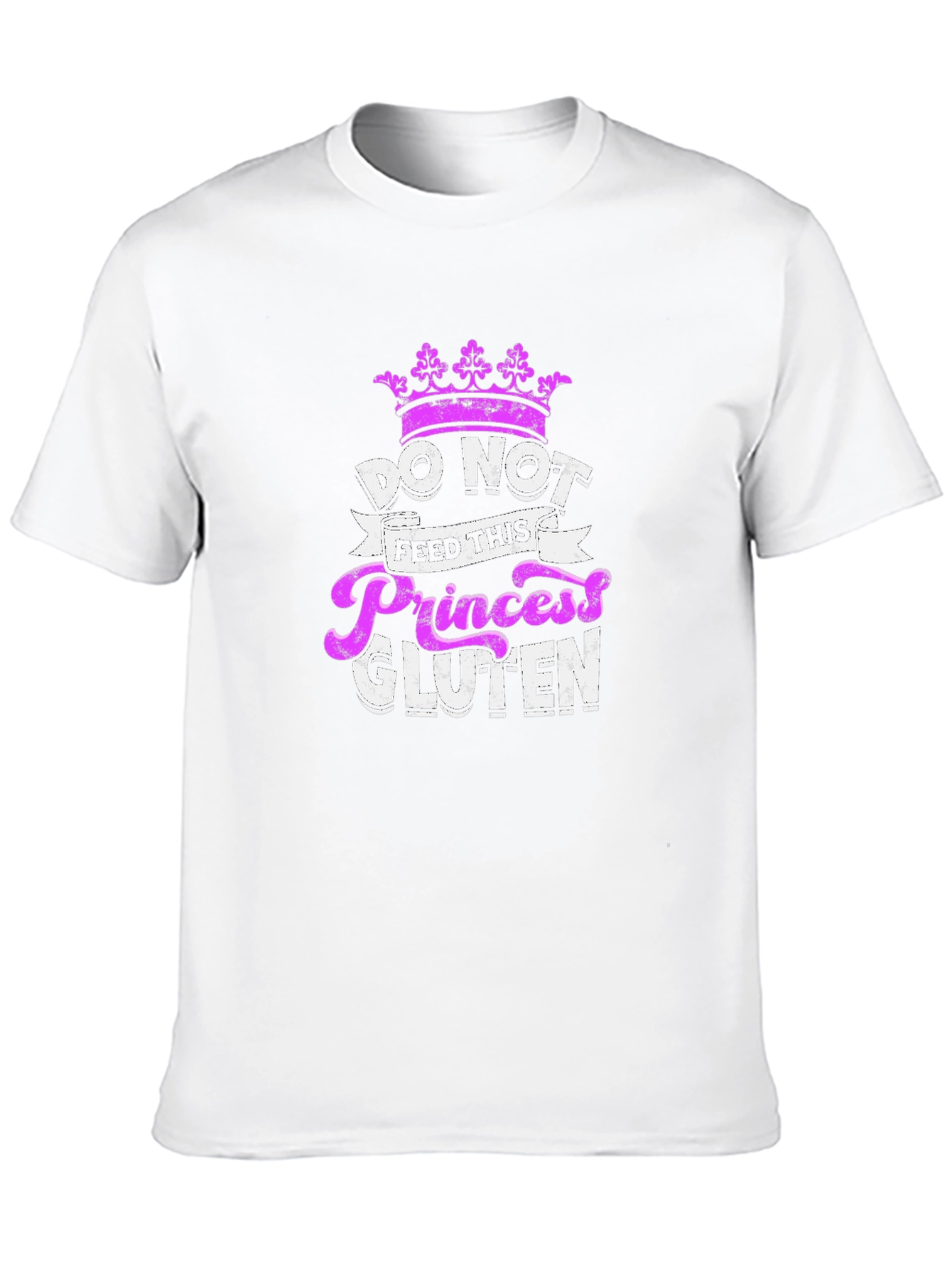 Do Not Feed This Princess Gluten T-Shirt