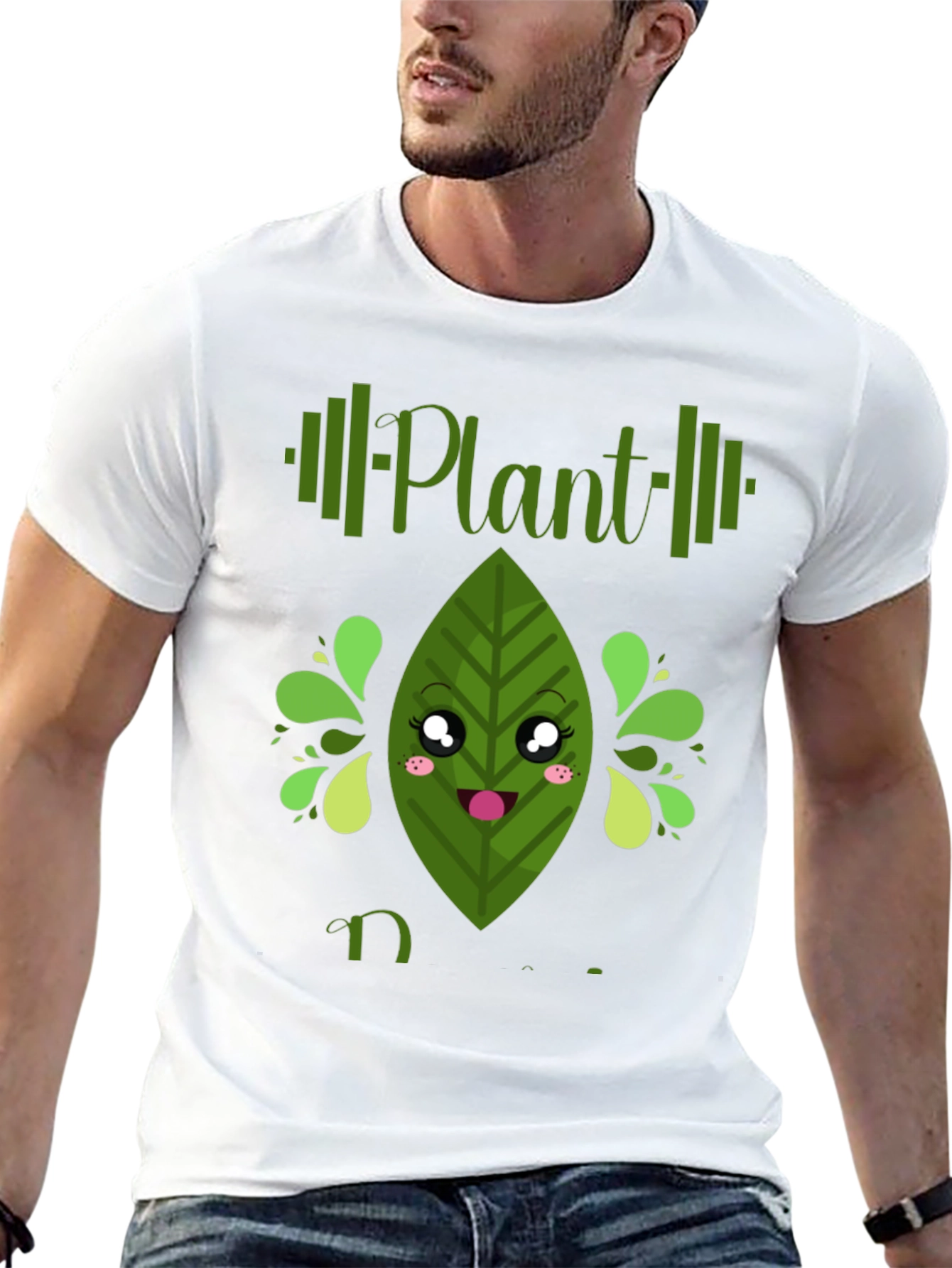 Plant Based Power T-Shirt - Vegan Fitness Apparel