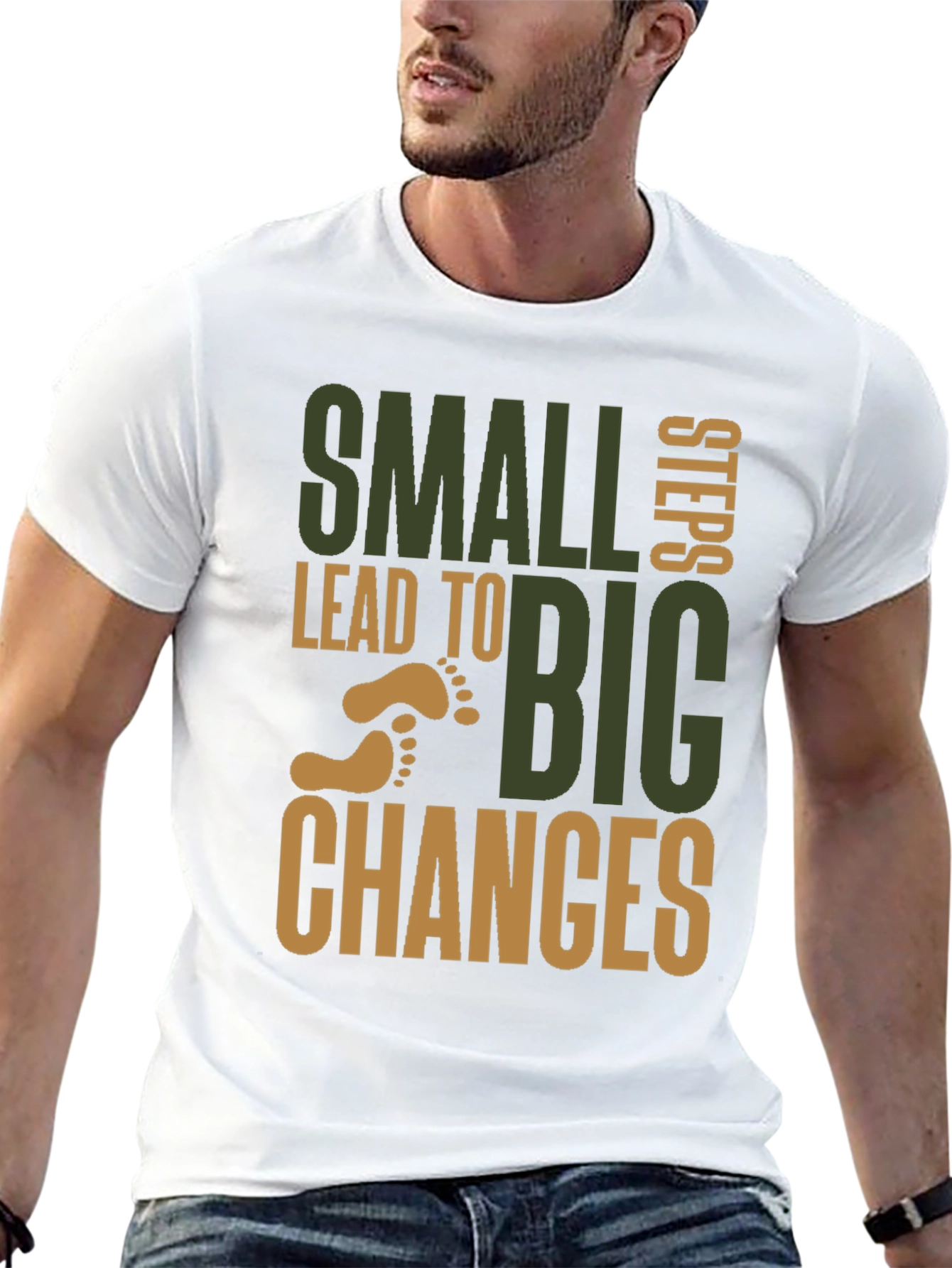 Small Steps Big Changes Graphic Tee
