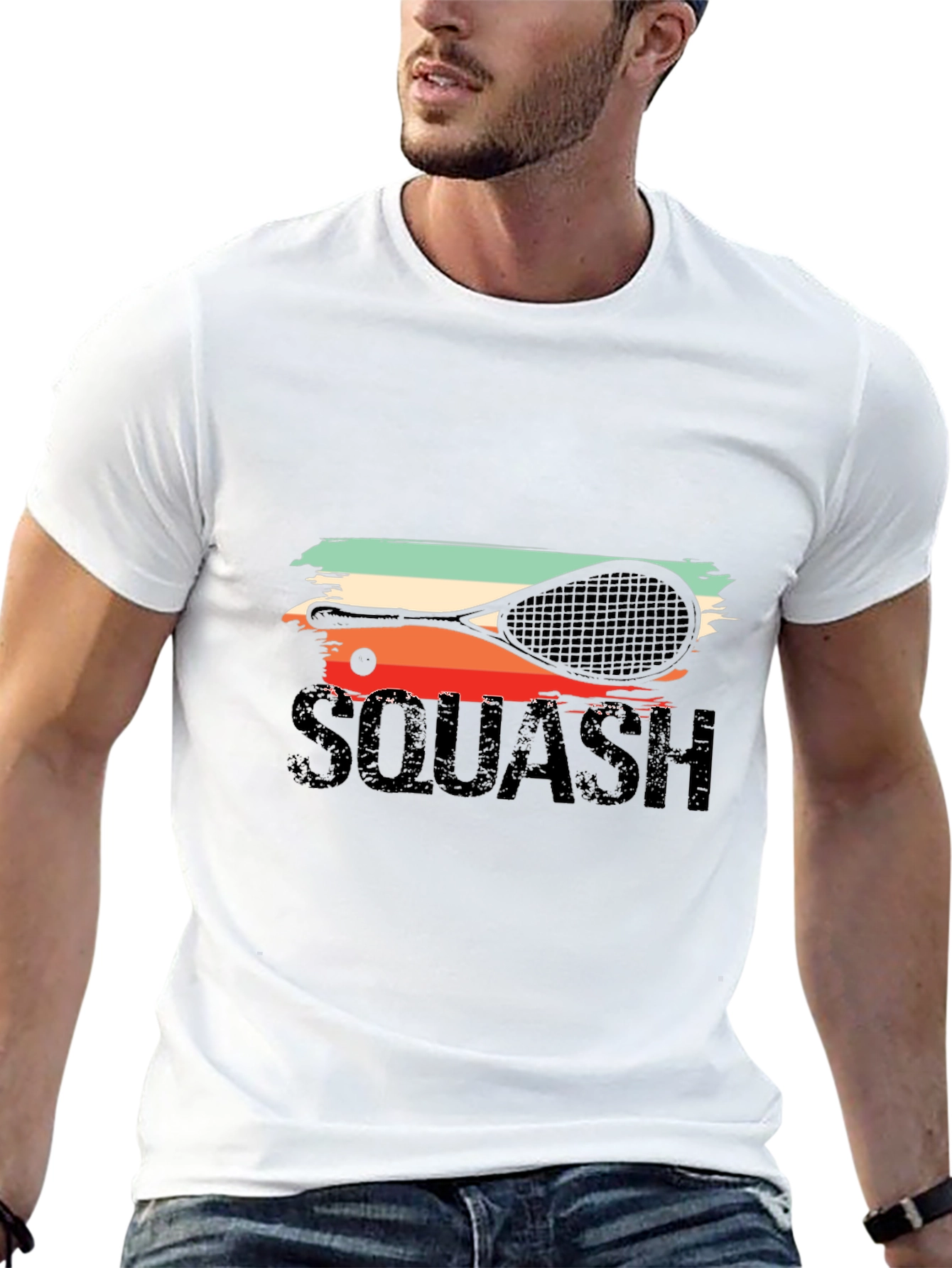Squash Retro Graphic T-Shirt