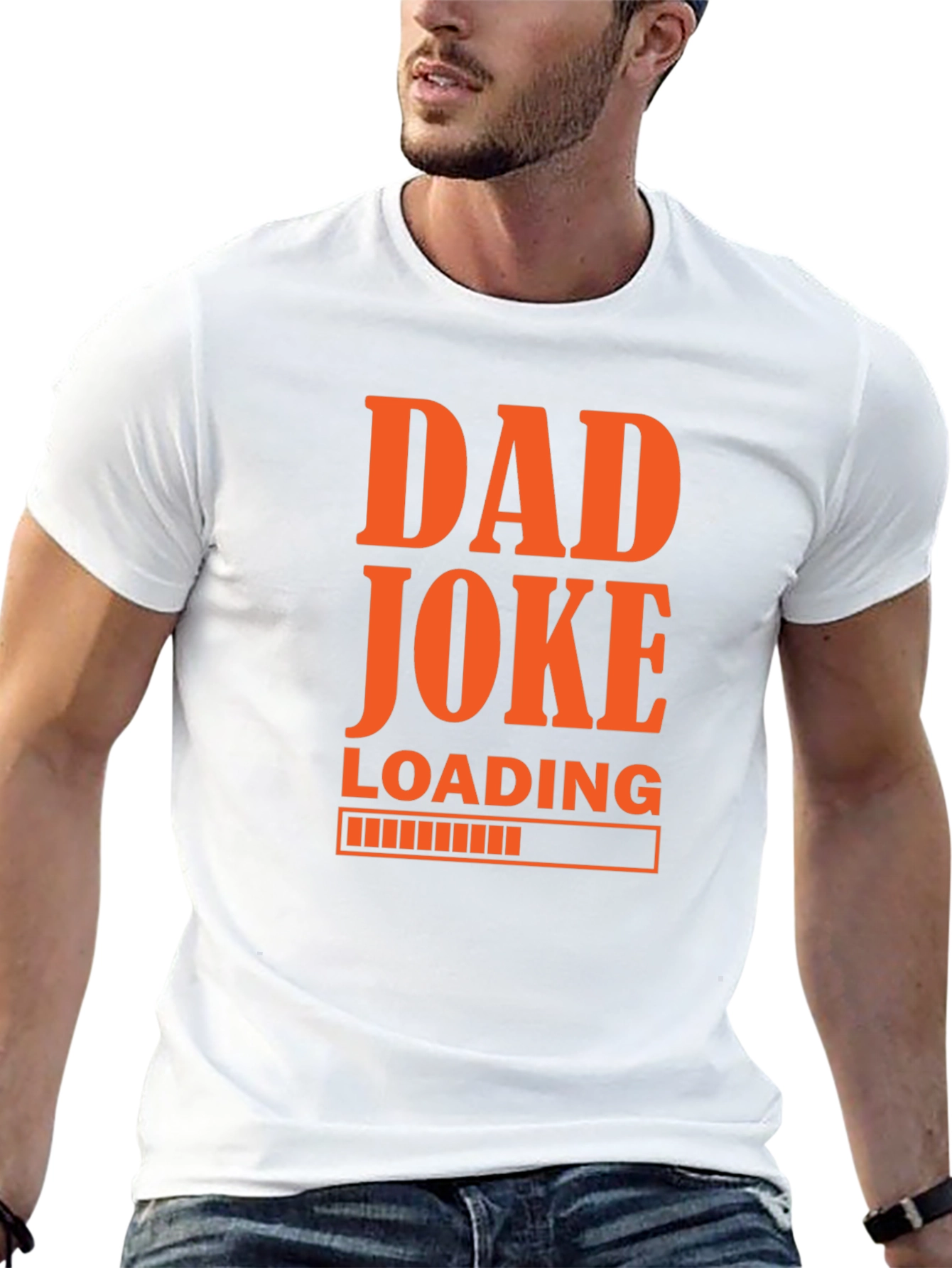 Dad Joke Loading T-Shirt - Funny Fathers Day Tee