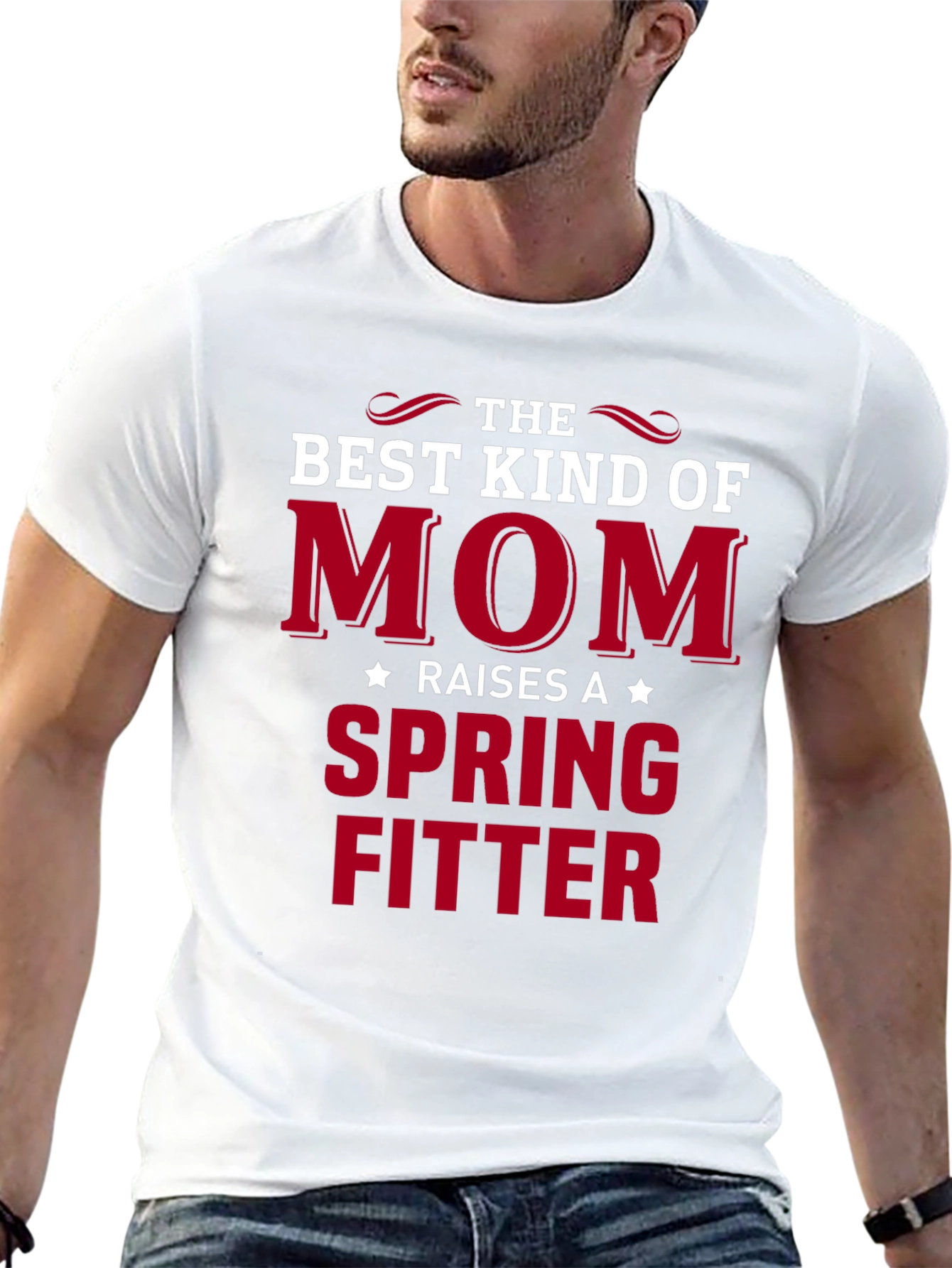 Best Kind of Mom Spring Fitter T-Shirt
