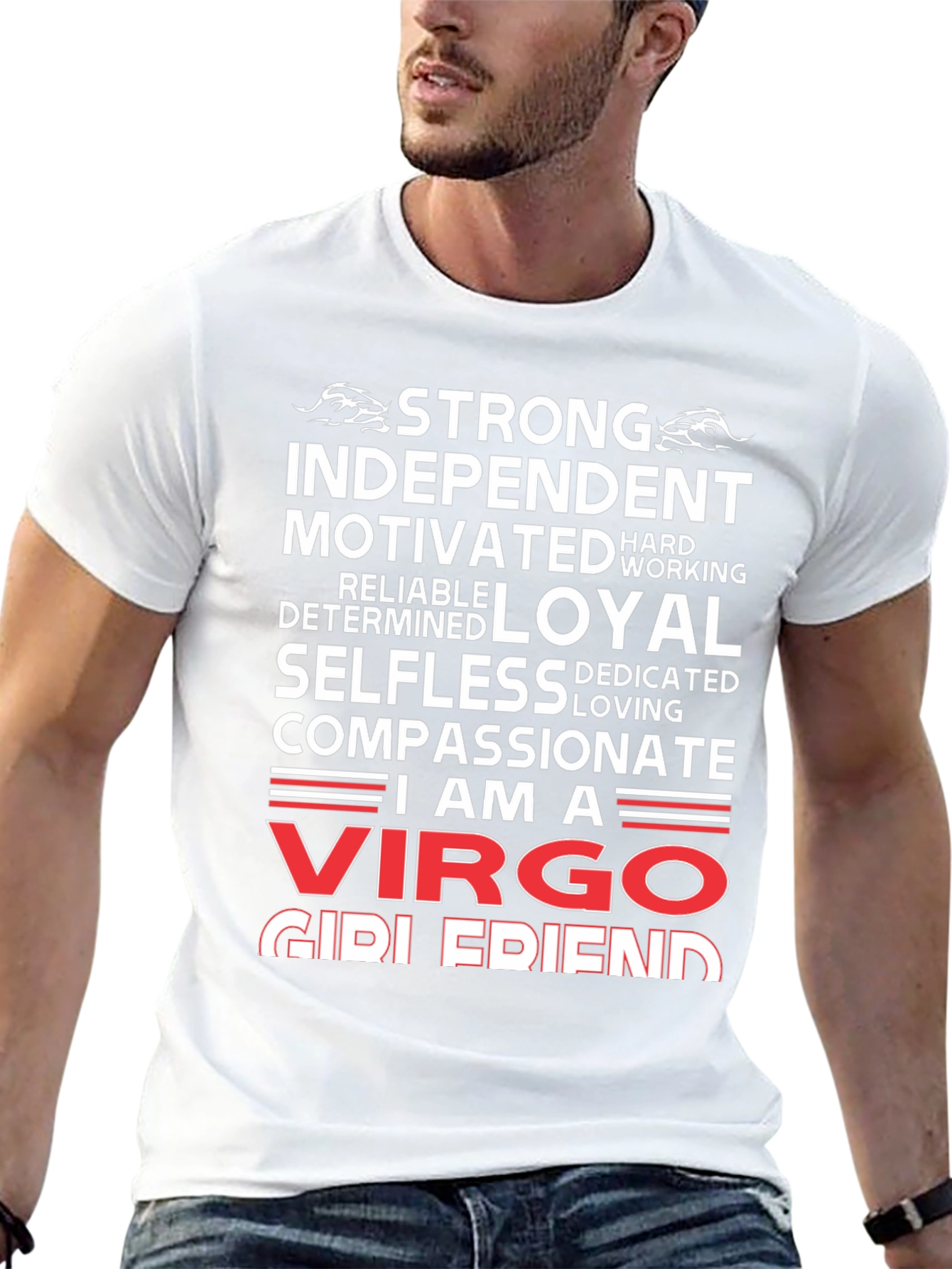 Virgo Zodiac Girl Friend Graphic T-Shirt