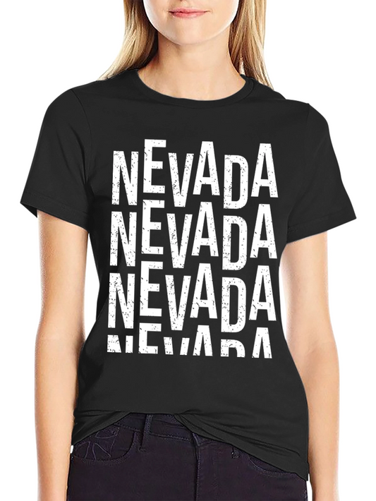 Nevada Graphic Print Crew Neck T-Shirt