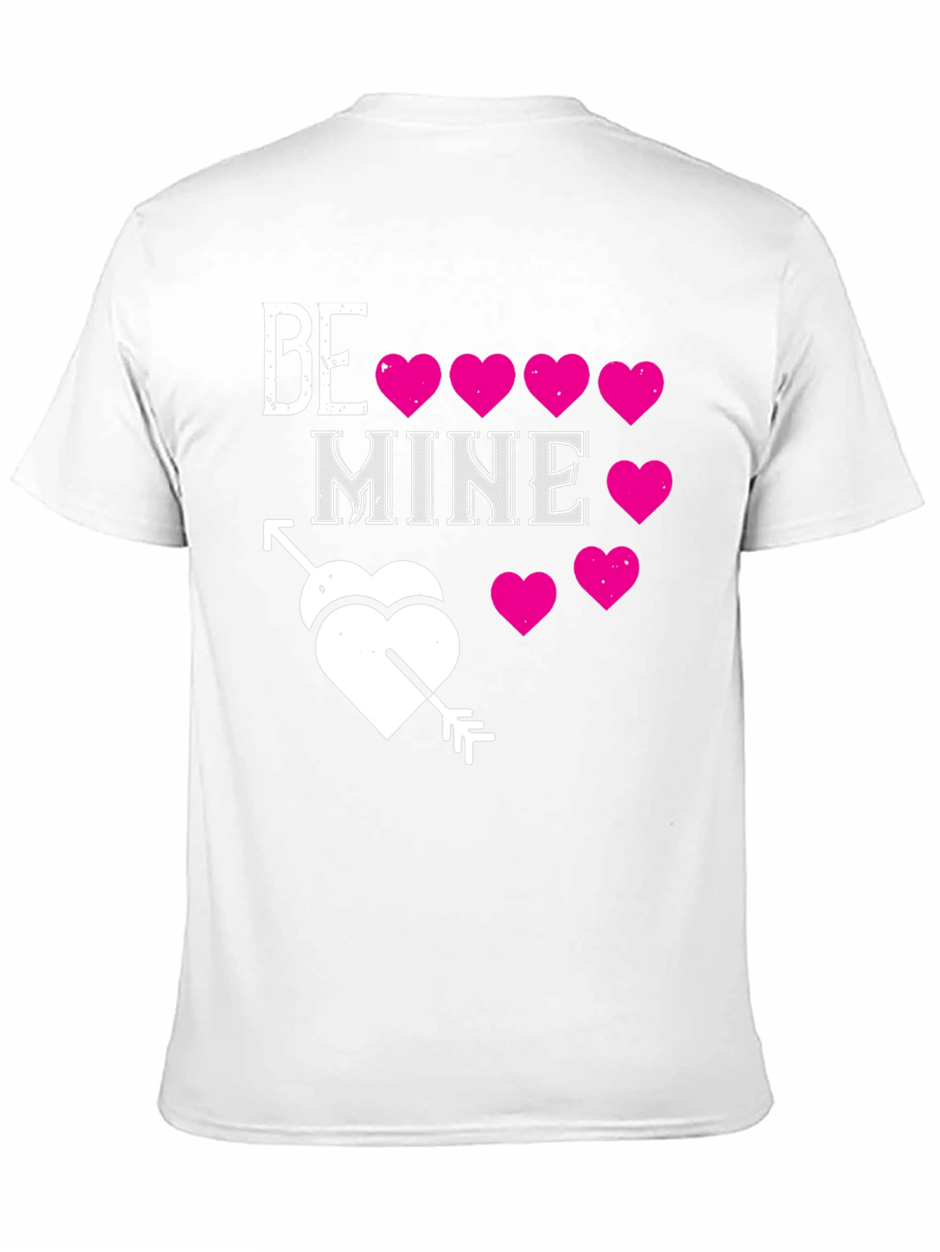 Be Mine T-Shirt - Valentines Day Heart Tee