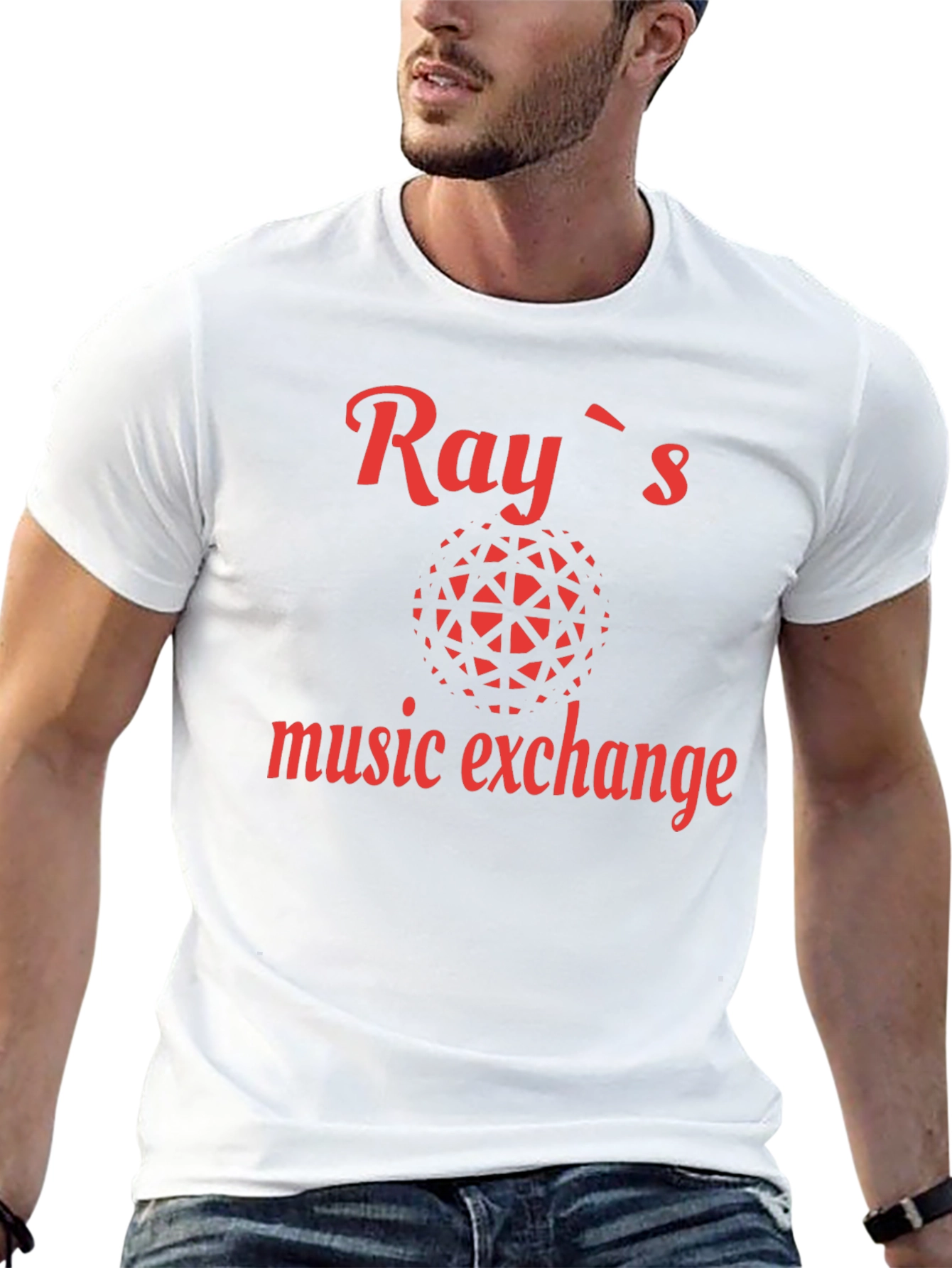 Rays Music Exchange Black Graphic Tee